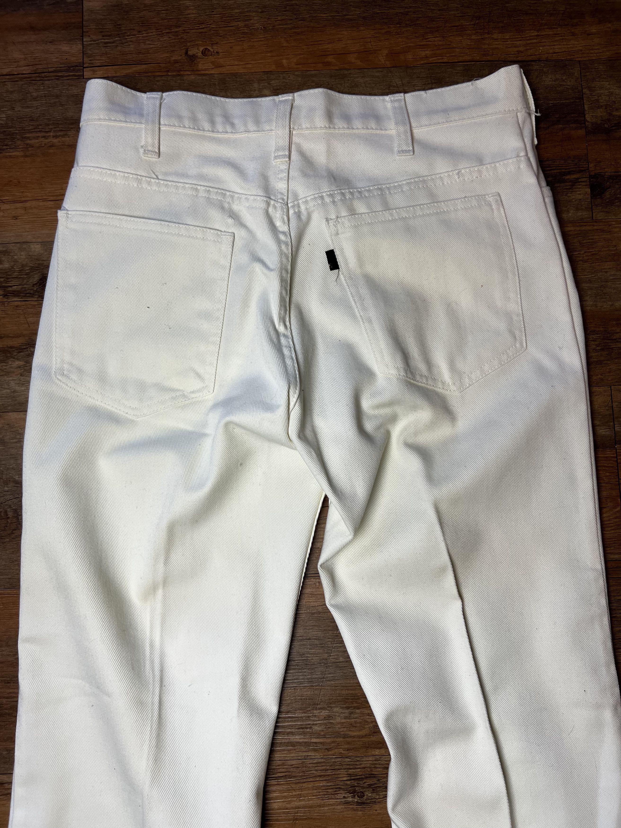Levi's Vintage Clothing Vintage 1960's Levi's White Sta-Prest Pants Size US 32 / EU 48 - 9 Thumbnail