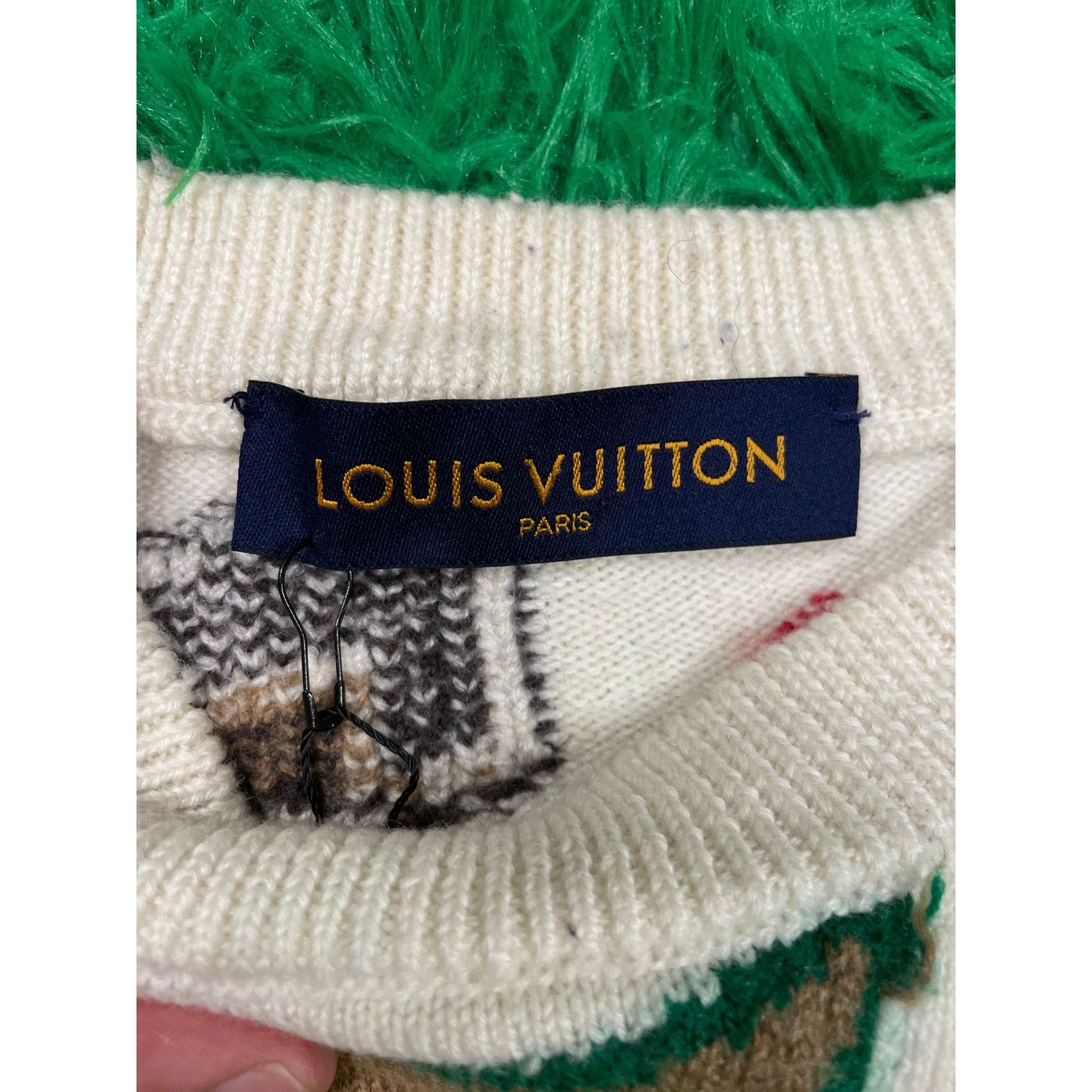 Louis Vuitton Louis Vuitton Crewneck NBA Cashmere Small (Fits XS) Used Size US S / EU 44-46 / 1 - 2 Thumbnail