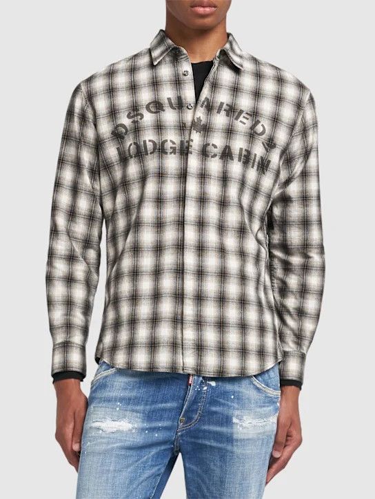 Dsquared2 o1lsvrm0425 Shirt in Black/White Size US XXL / EU 58 / 5 - 3 Thumbnail