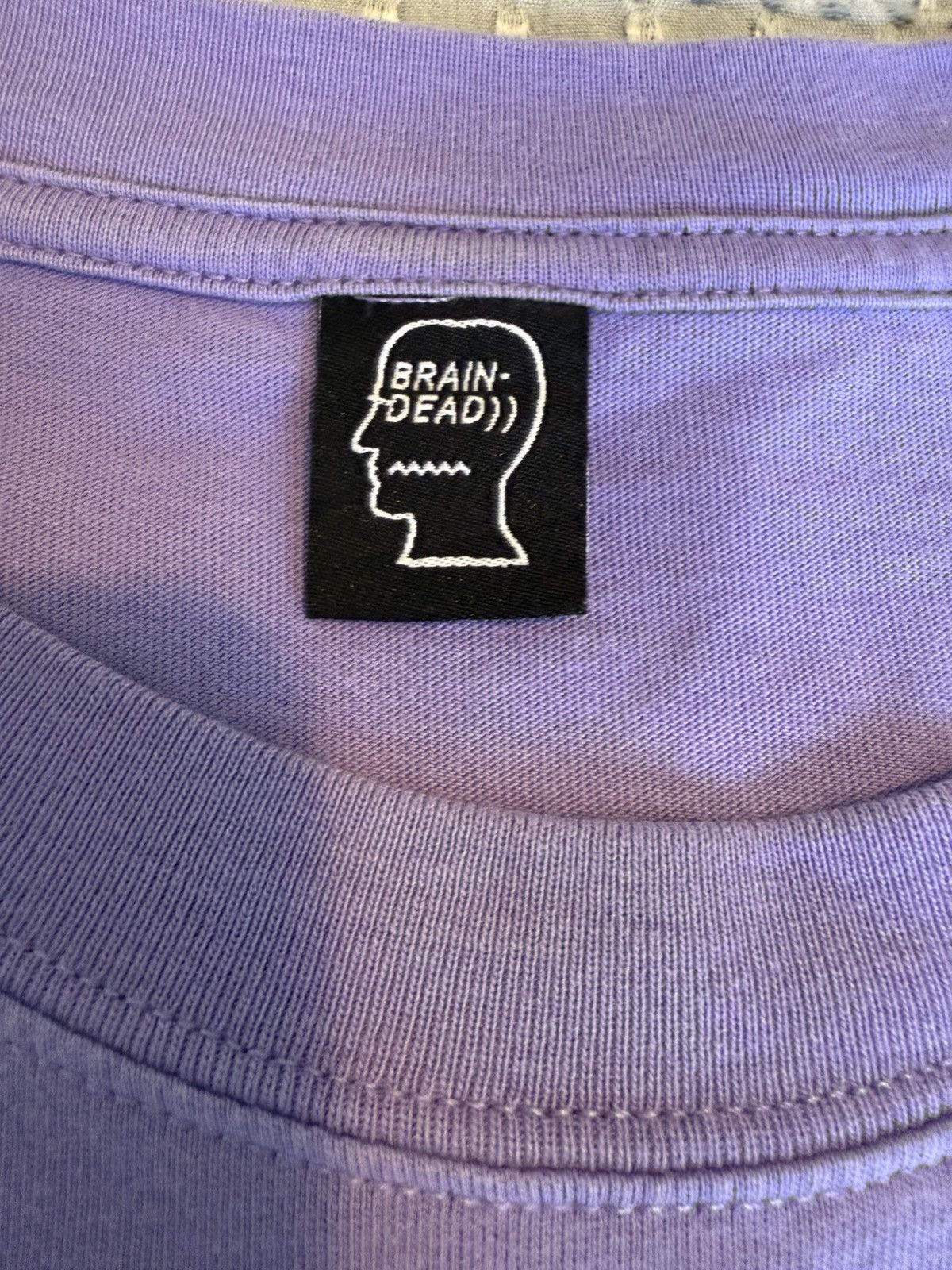 Brain Dead Braindead crewneck tee - XL - Lavender Size US XL / EU 56 / 4 - 3 Thumbnail