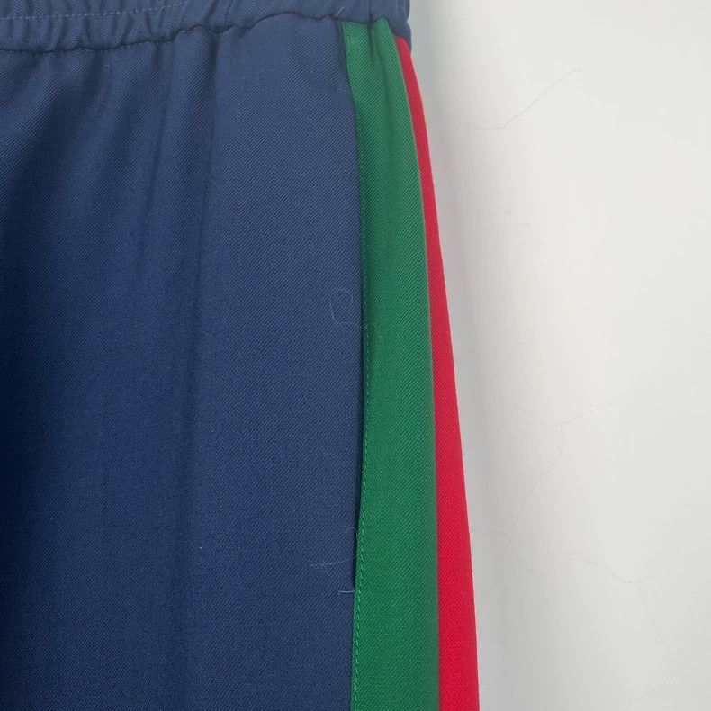 Gucci Gucci Red and green webbing sports casual pants 2503-Nextar Size US 34 / EU 50 - 3 Thumbnail