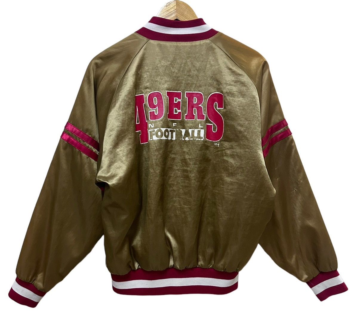 NFL × Vintage 🔥 Vintage Starter 80’s San Francisco 49ers Satin Bomber Size US M / EU 48-50 / 2 - 3 Thumbnail