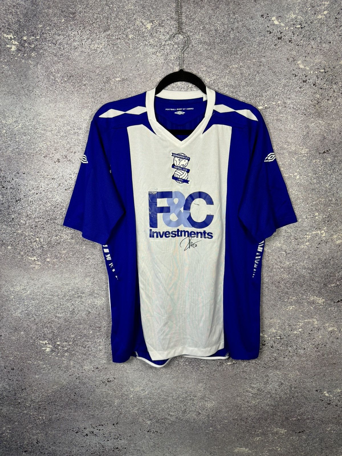 Umbro × Vintage Vintage Birmingham City 2007/08 Umbro Soccer Jersey Size US L / EU 52-54 / 3 - 1 Thumbnail
