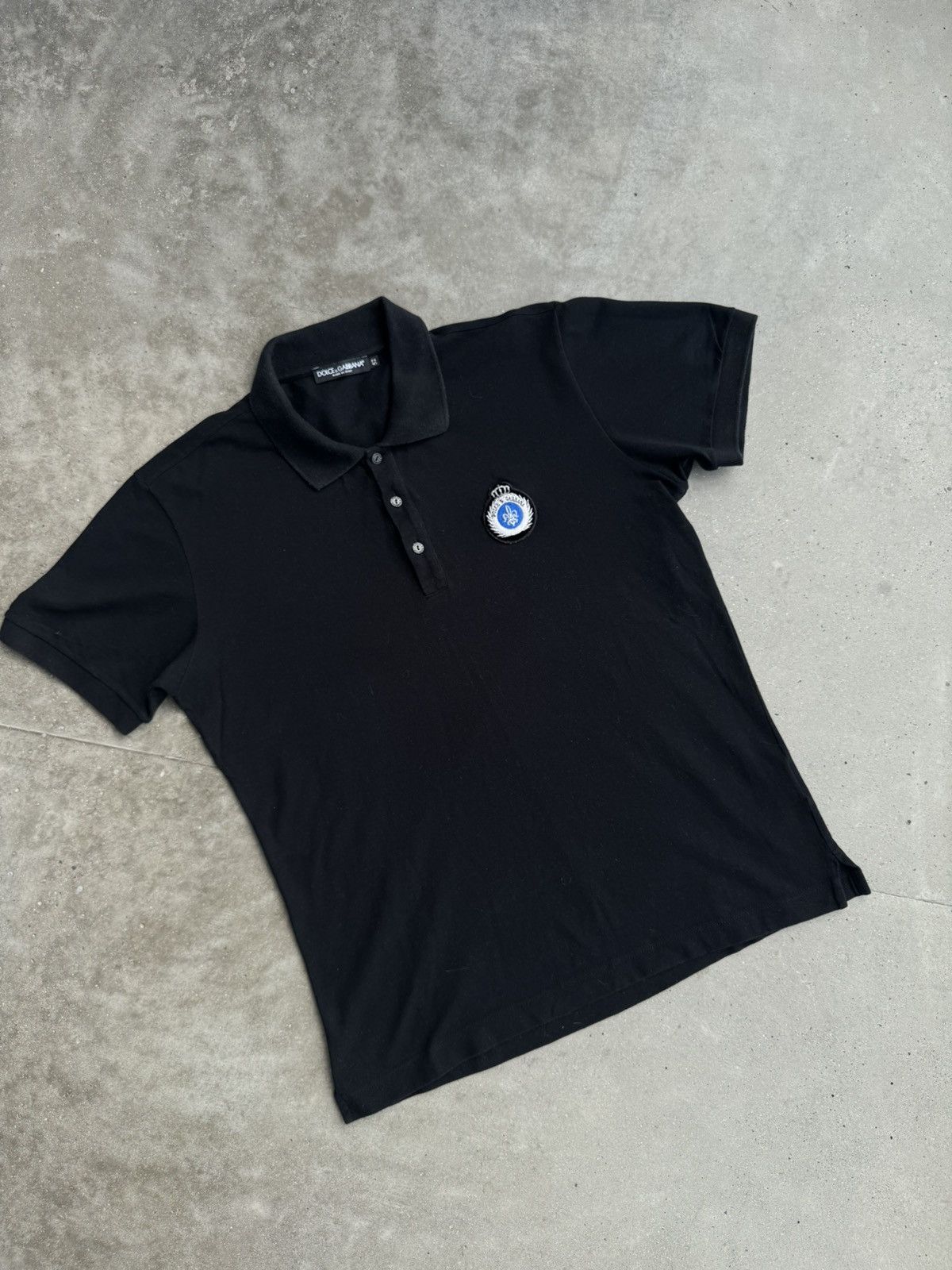 Dolce & Gabbana D&G Dolce & Gabbana Polo T-Shirt Luxury Basic Hype Size US L / EU 52-54 / 3 - 1 Thumbnail