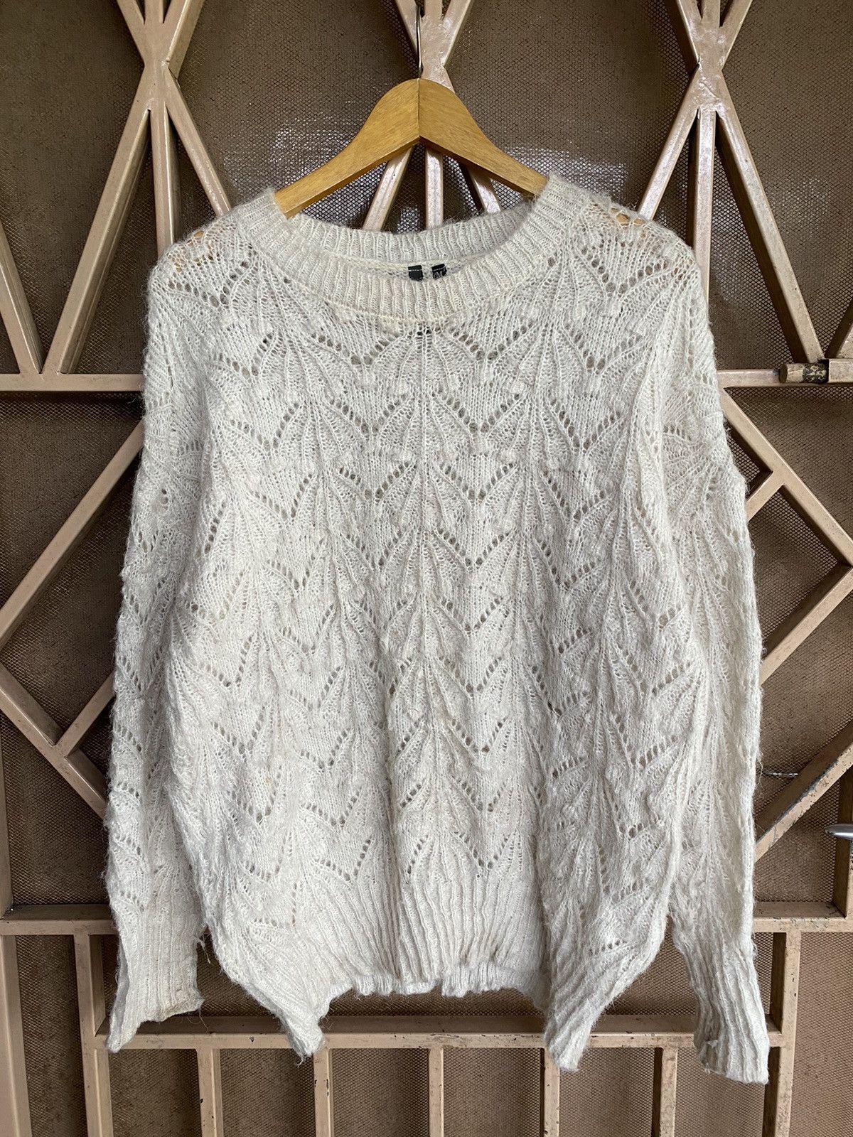 Issey Miyake Dirz japanese knitted archived fishnet isseymiyake Size US M / EU 48-50 / 2 - 1 Thumbnail