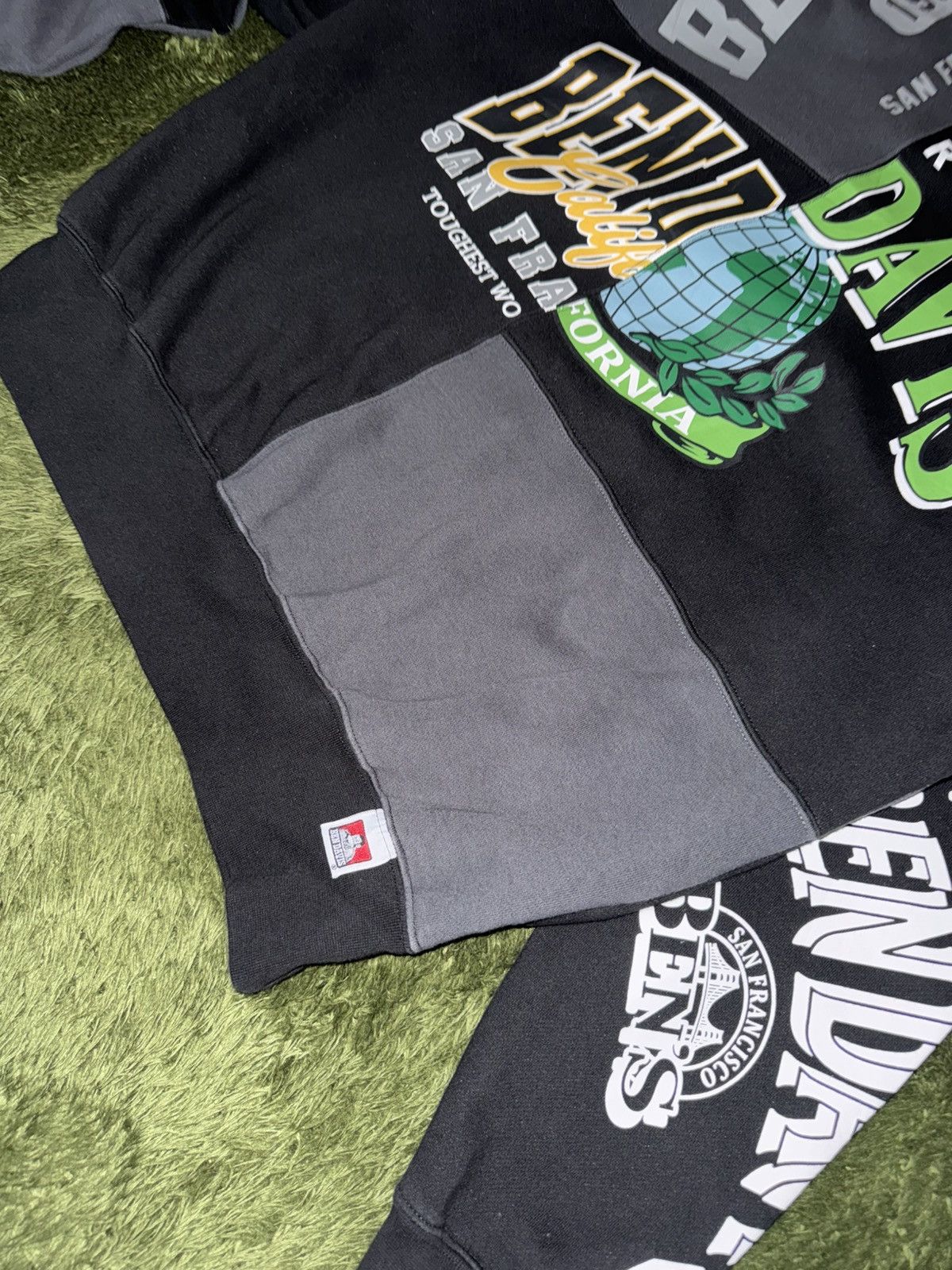 Ben Davis [M] Ben Davis Japan Exclusive Graphic Mixed Sweatshirt Size US M / EU 48-50 / 2 - 6 Thumbnail