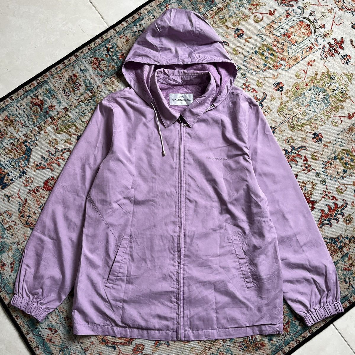 Balenciaga Vintage Balenciaga lilac jacket Size L / US 10 / IT 46 - 3 Thumbnail