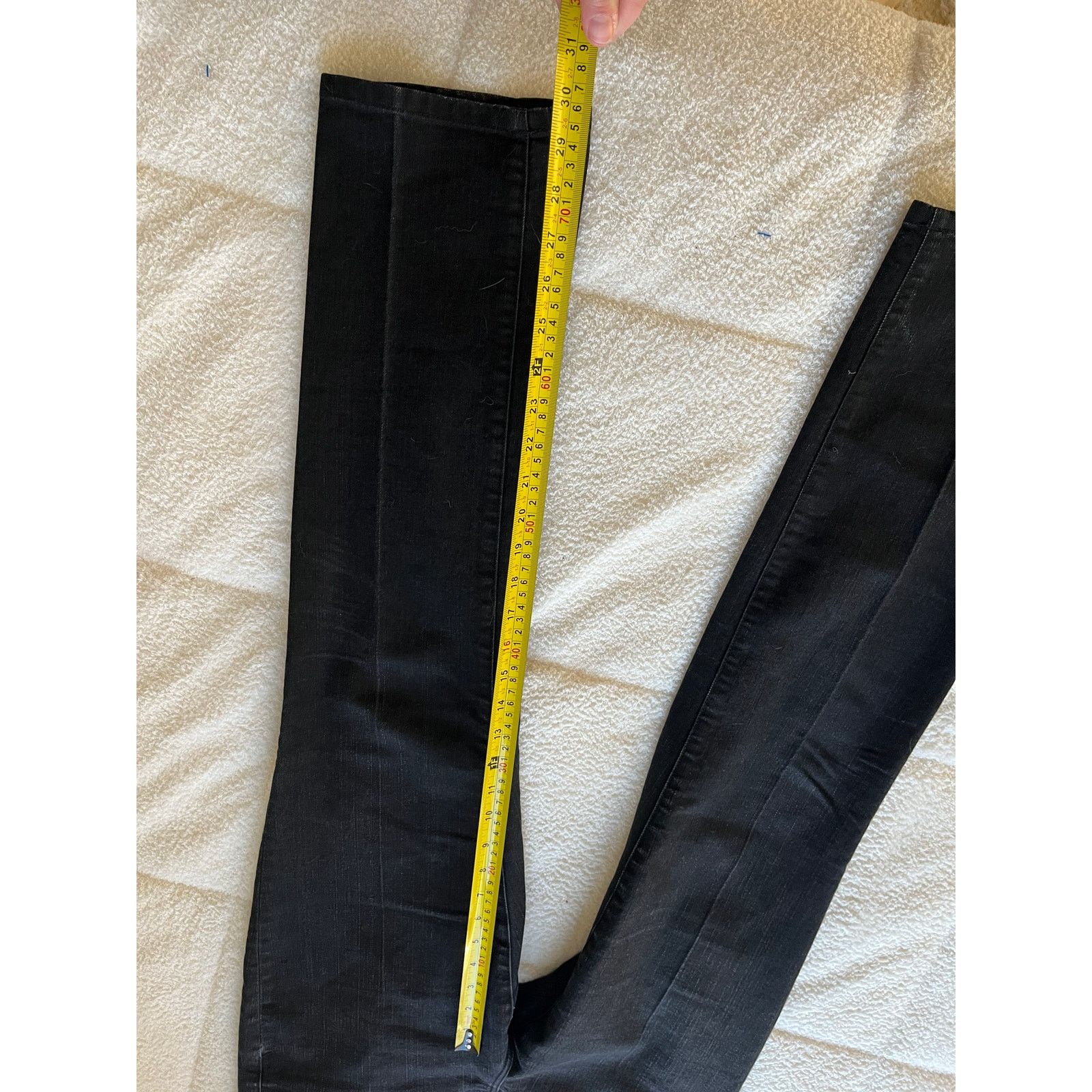 Lauren Ralph Lauren We the free denim distressed jeans black size 27 Size 30" / US 8 / IT 44 - 3 Thumbnail