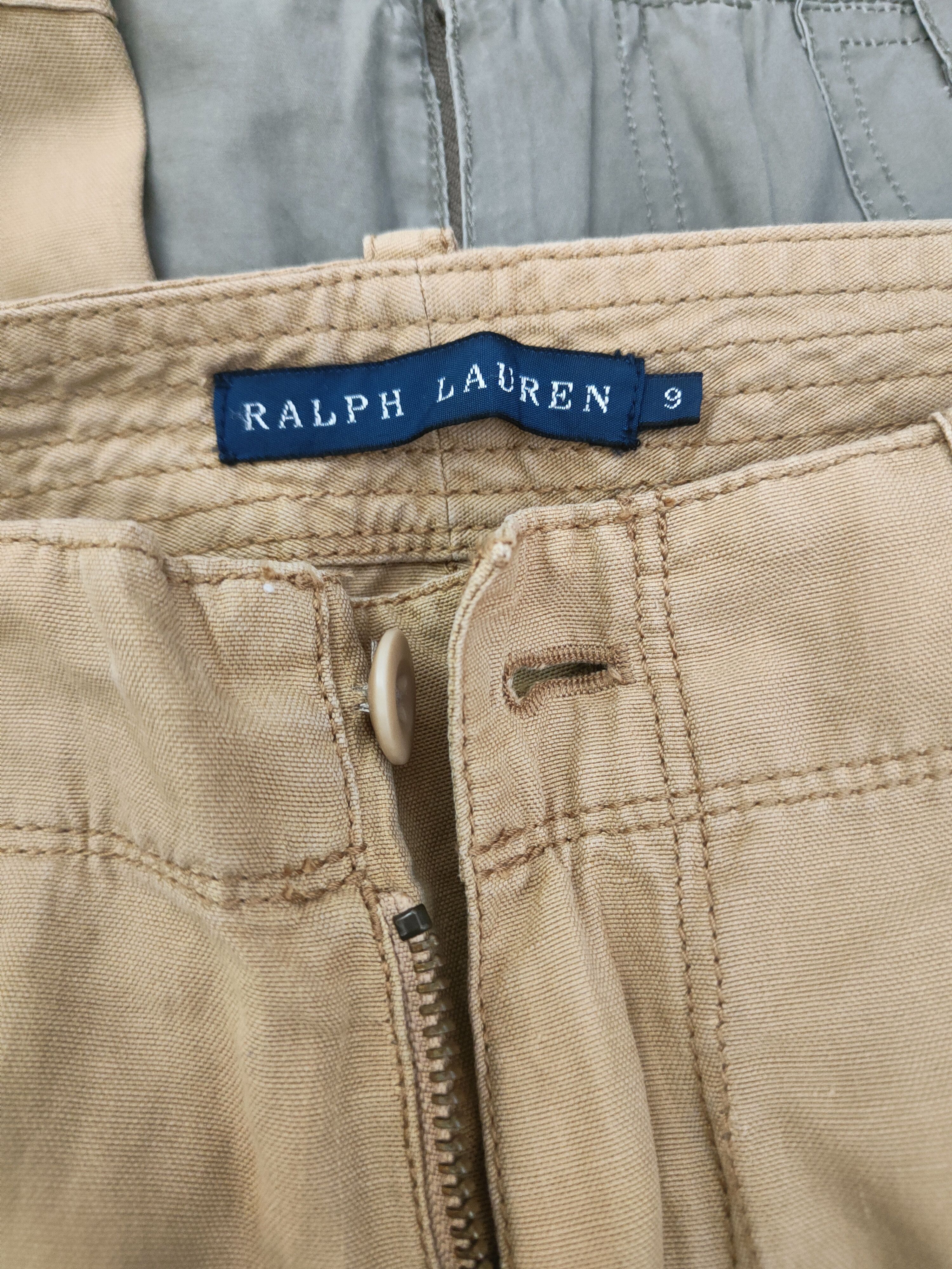Ralph Lauren DL Ralph Lauren Beige Multipocket Cargo Pants #46-789 Size US 30 / EU 46 - 13 Thumbnail