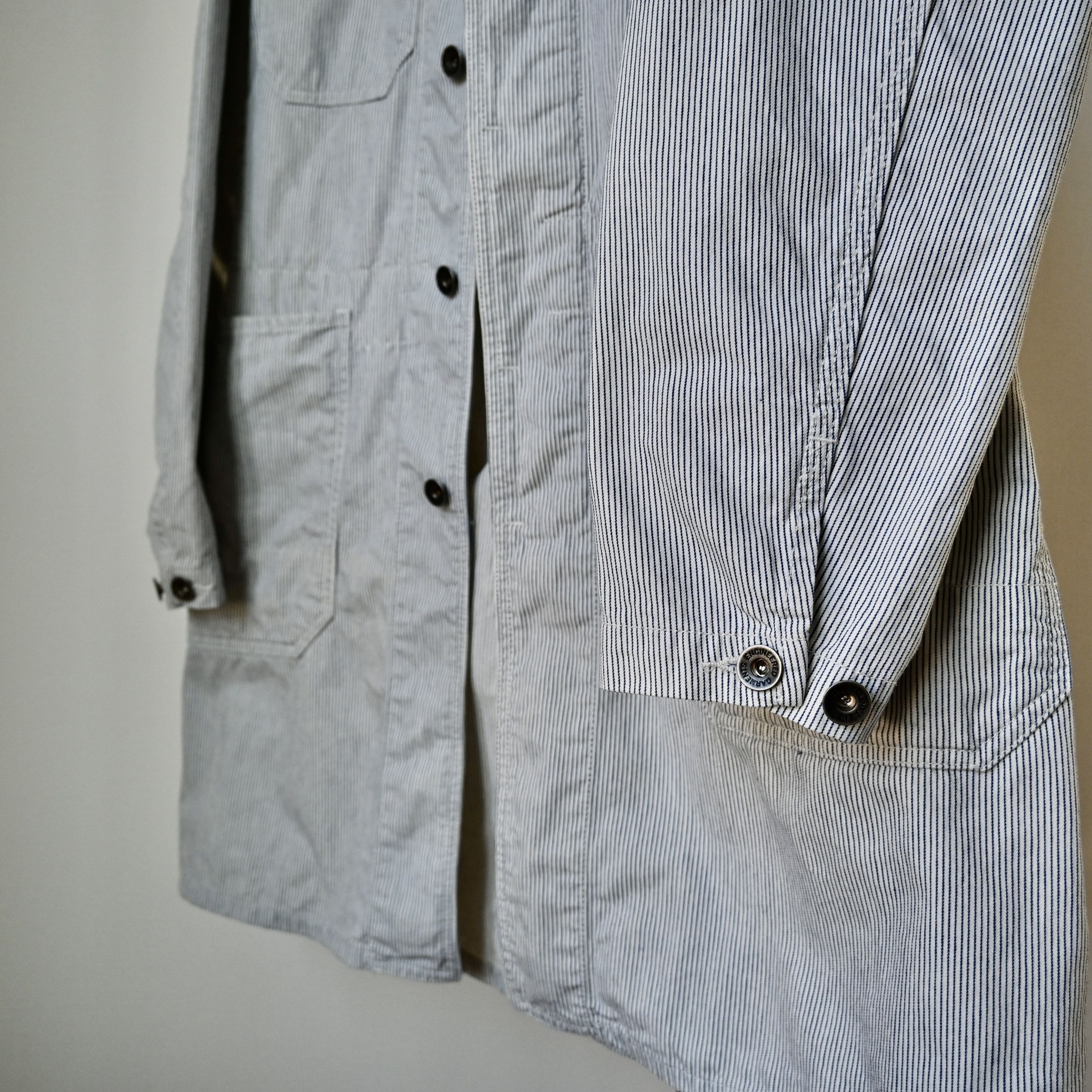 Engineered Garments VTG 2000s Engineered Garments hickory twill "Shop Coat" Size US S / EU 44-46 / 1 - 7 Thumbnail
