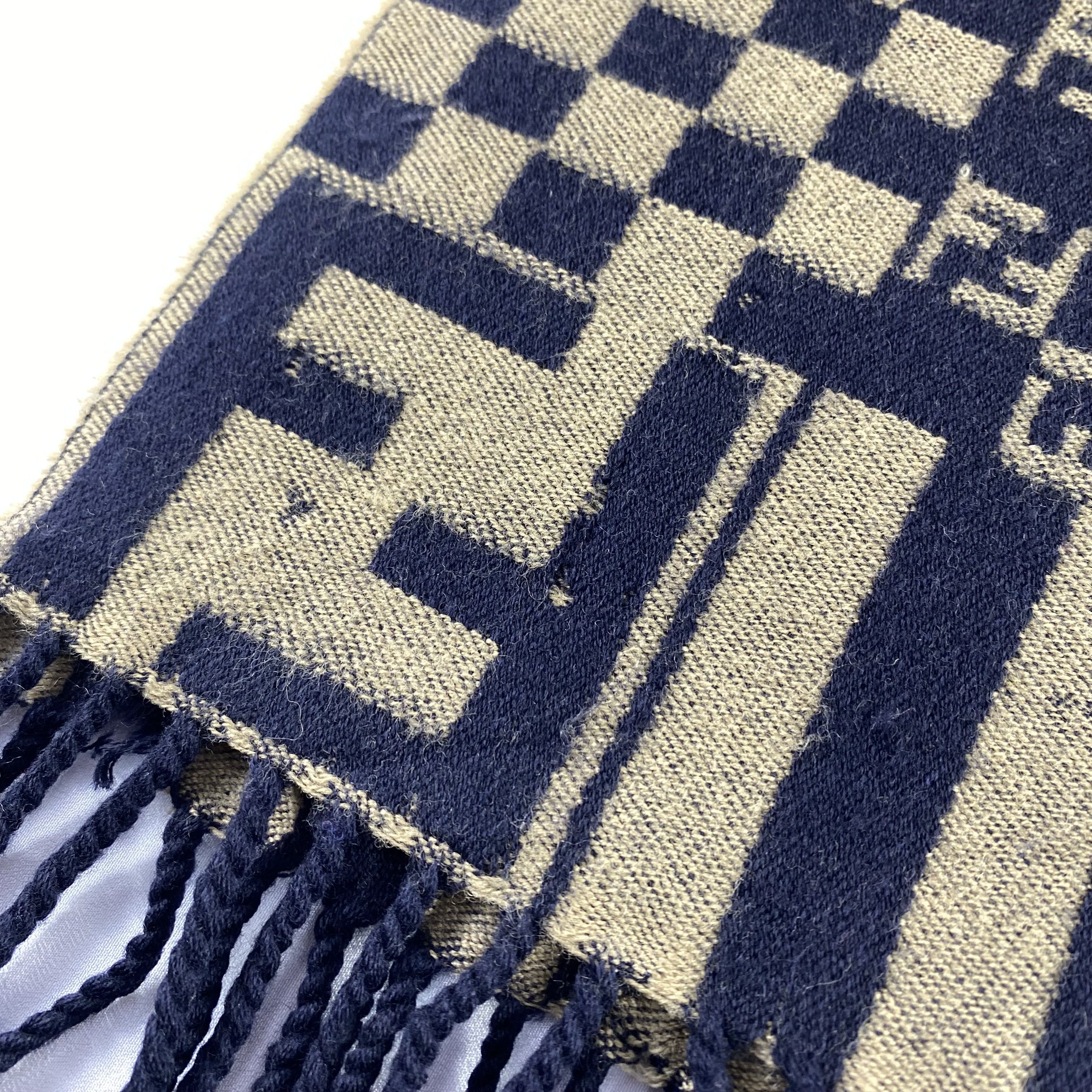 Fendi Vintage Fendi Scarf Neck Wrap Wool Muffler Size ONE SIZE - 6 Thumbnail