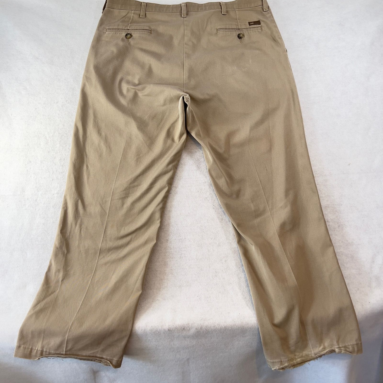 Lee Lee Custom Fit Collection Chinos Men's W38 X L30 Khaki Size US 38 / EU 54 - 3 Thumbnail