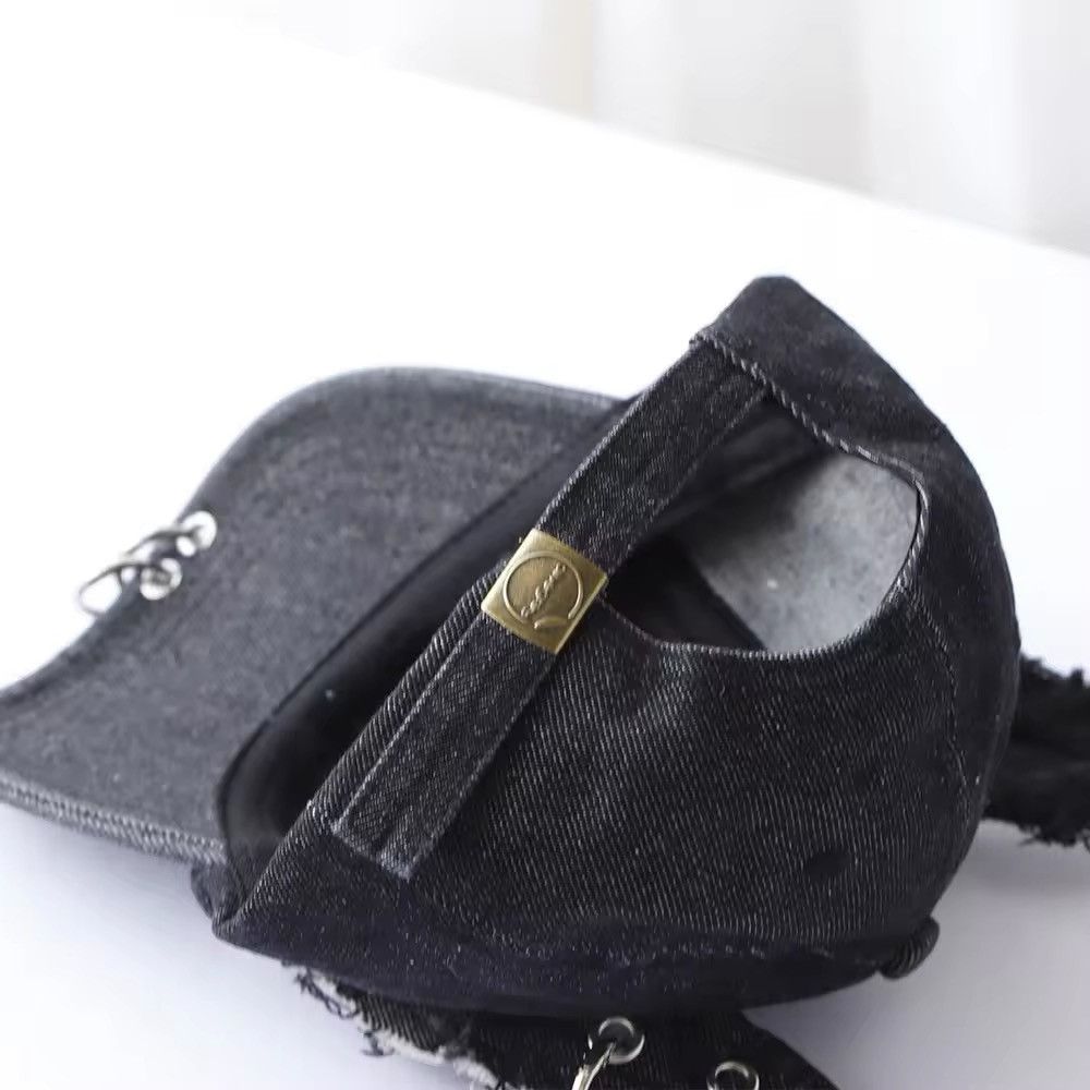 Vintage Rabbit Ears Jeans Baseball Hat Size ONE SIZE - 4 Thumbnail