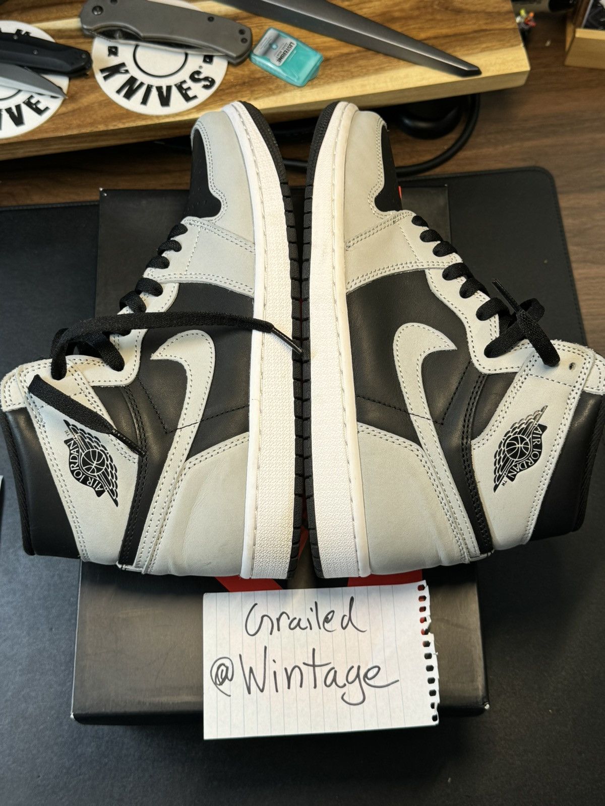 Jordan Brand × Nike Jordan 1 High - Shadow 2.0 - 8.5M — Almost New Condition Size US 8.5 / EU 41-42 - 24 Thumbnail