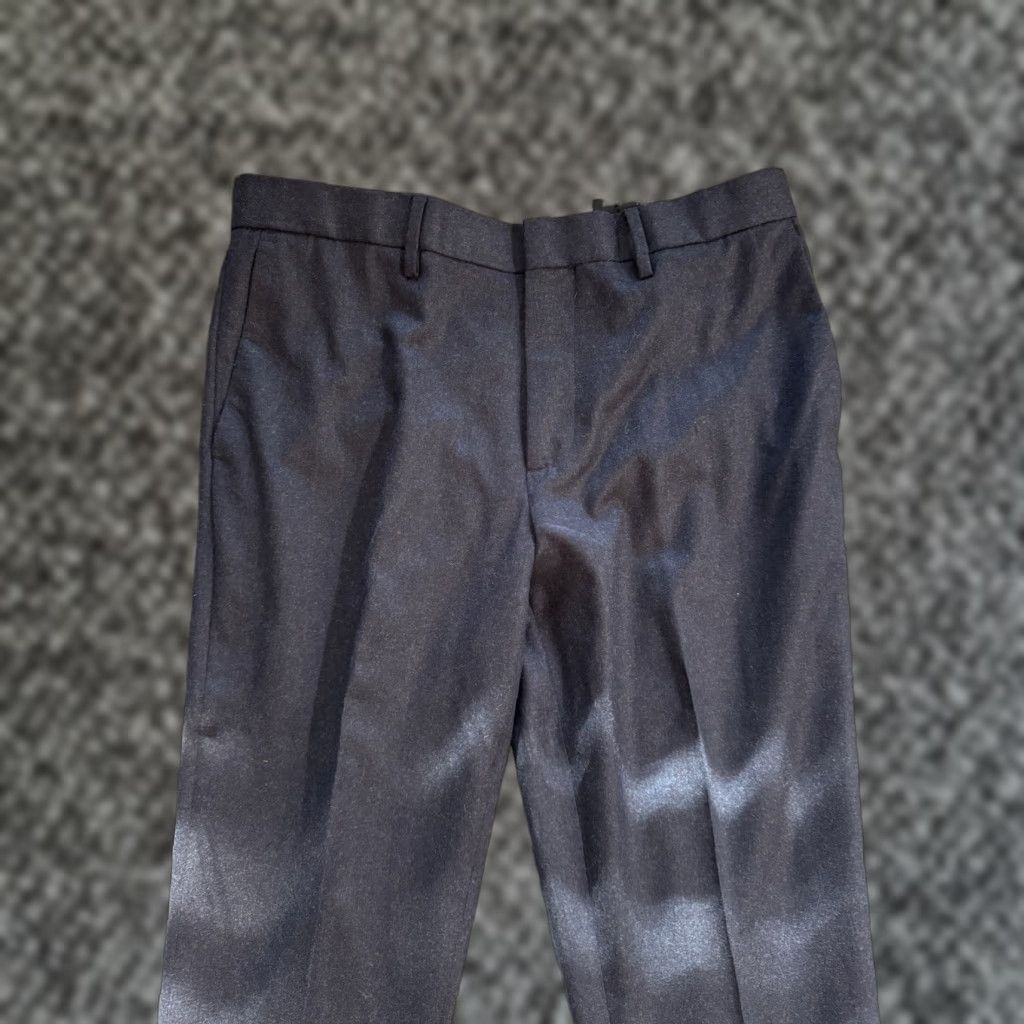 Banana Republic Banana Republic Men Trousers 34x33 Deep Navy Vitale Barberis Canonico Flannel 120s Wool Solid Size US 34 / EU 50 - 1 Thumbnail