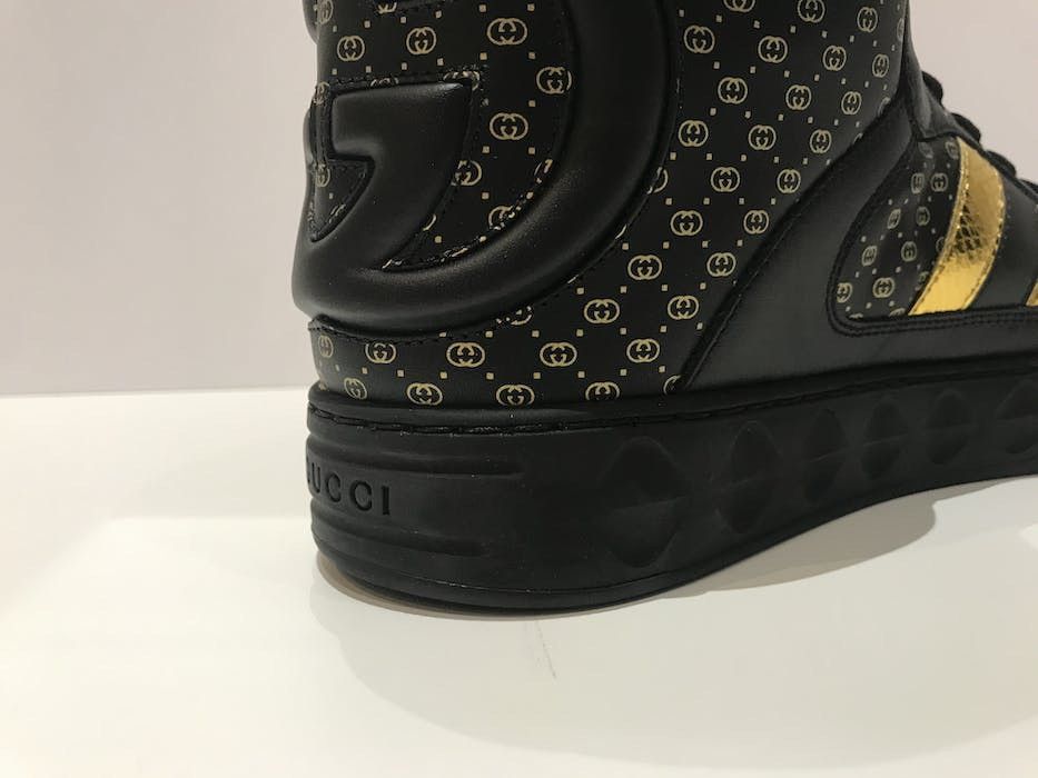 Gucci Gucci x Dapper Dan Hi-Top Sneakers Size US 7.5 / EU 40-41 - 8 Thumbnail