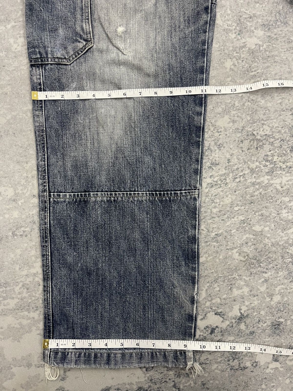 DrunknMunky Drunkn Munky Serial 00036 Carpenter Distressed Denim s21 Size US 32 / EU 48 - 12 Thumbnail