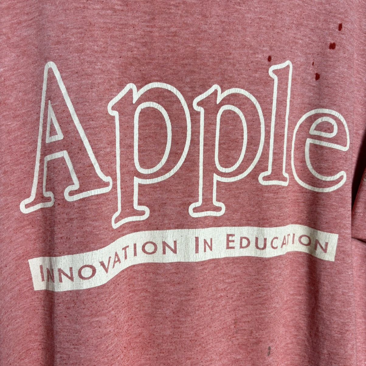 Apple Vintage 90s Apple Big Logo Australia Single Stitch T-Shirt Size US XL / EU 56 / 4 - 2 Thumbnail