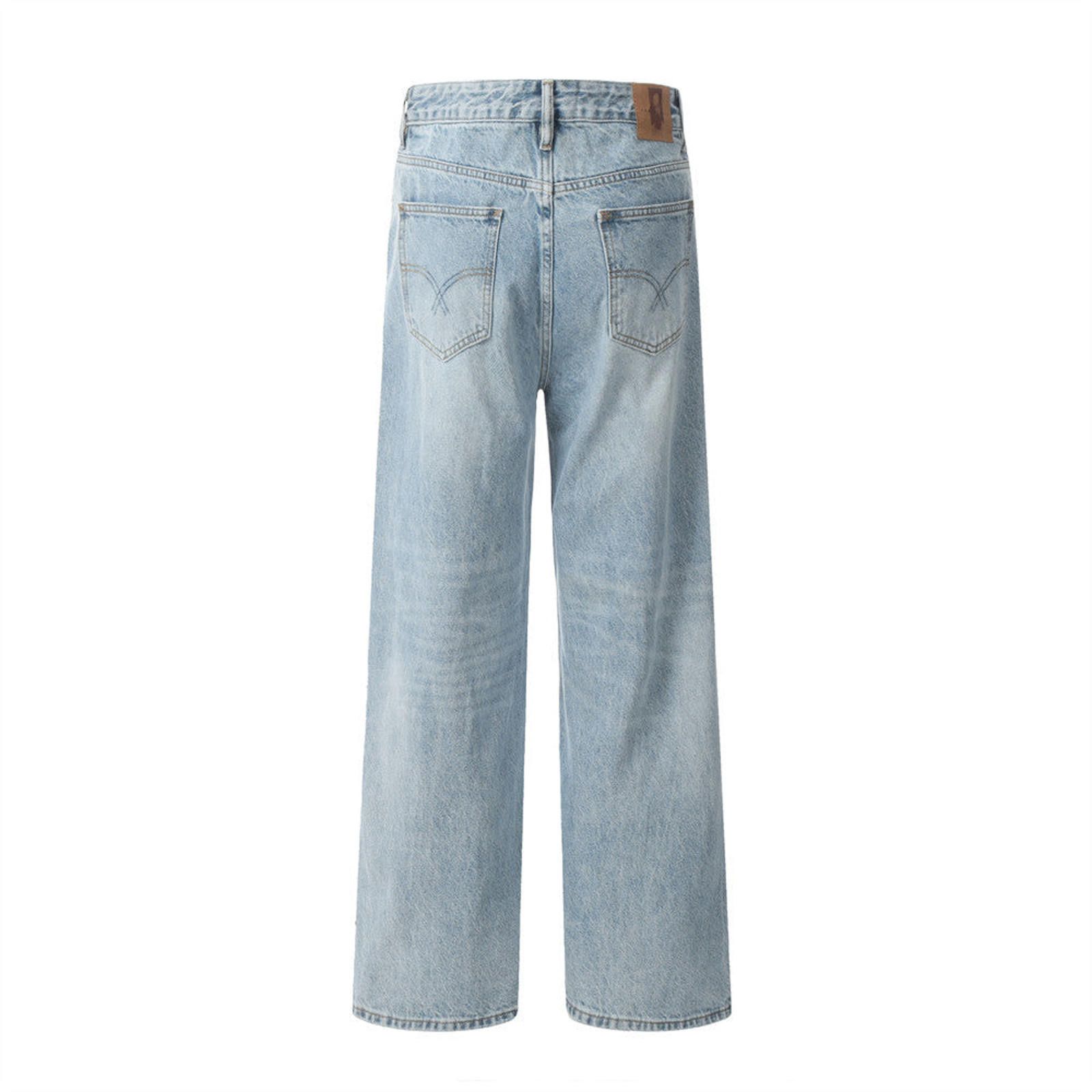 Other Wide Leg Denim Jeans Size US 32 / EU 48 - 2 Thumbnail