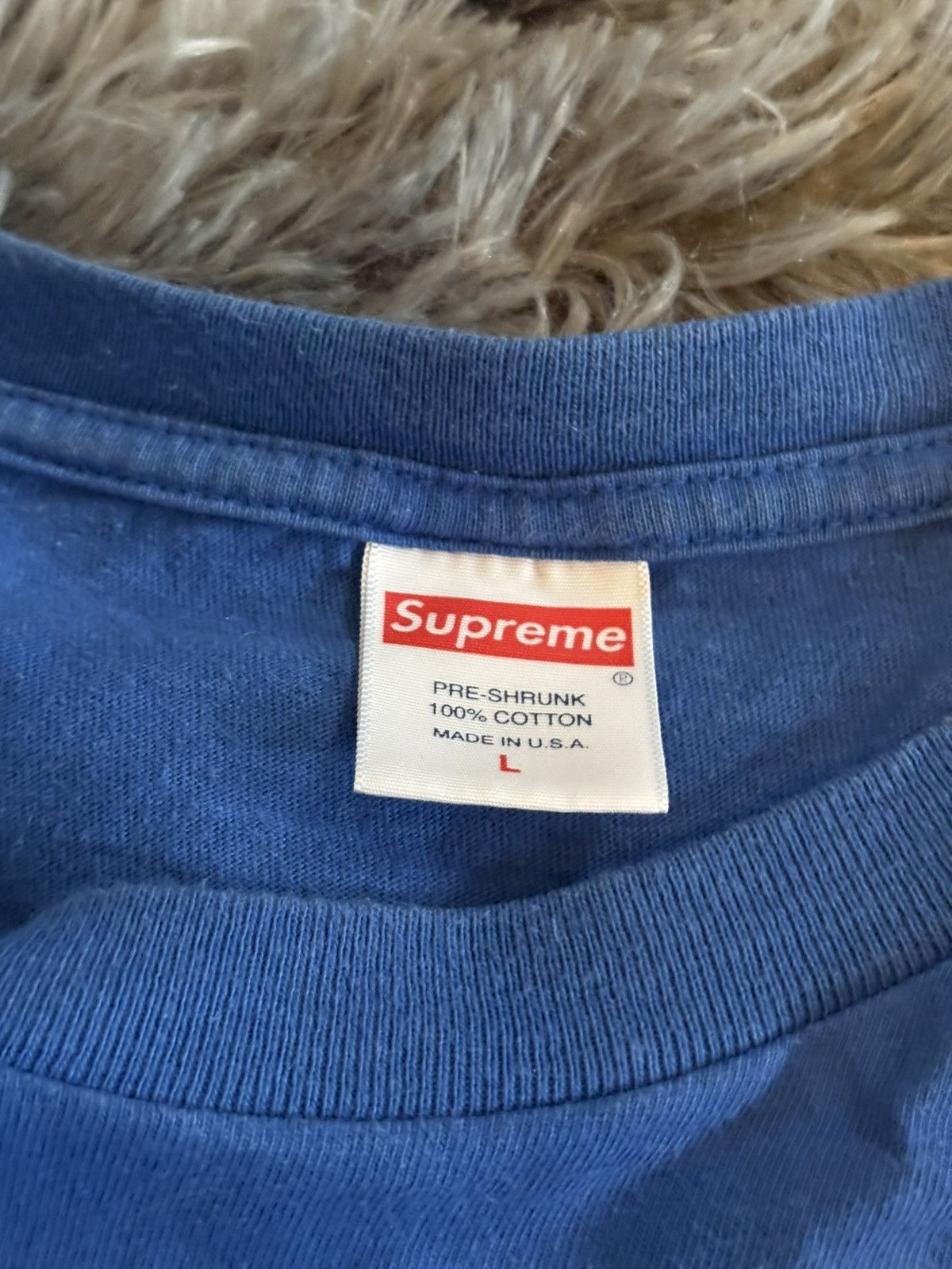 Supreme Supreme Blue Shirt Size US L / EU 52-54 / 3 - 3 Thumbnail
