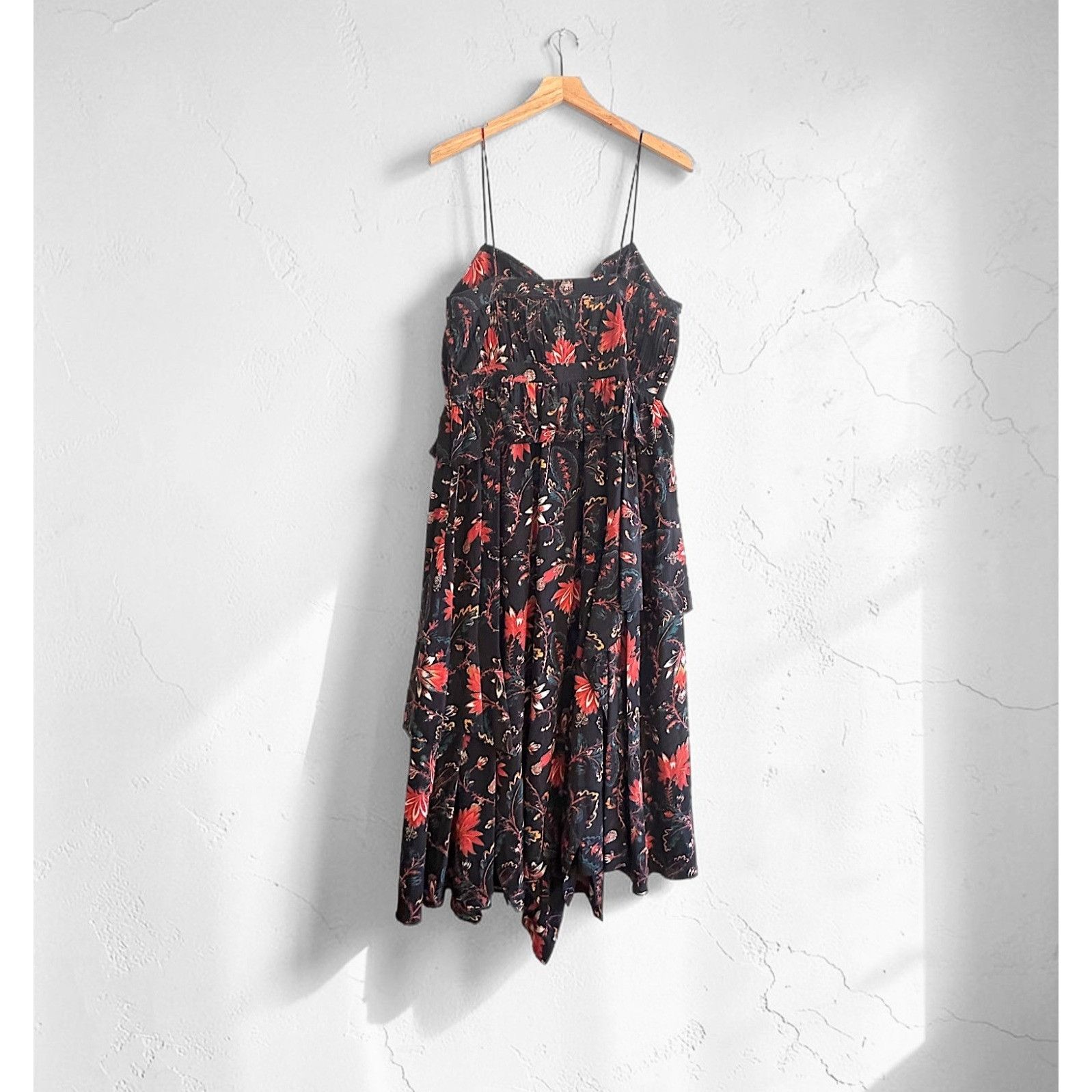 Ulla Johnson Ulla Johnson Renata Dress in Obsidian. Silk, Size 12 NWT Size XL / US 12-14 / IT 48-50 - 2 Thumbnail