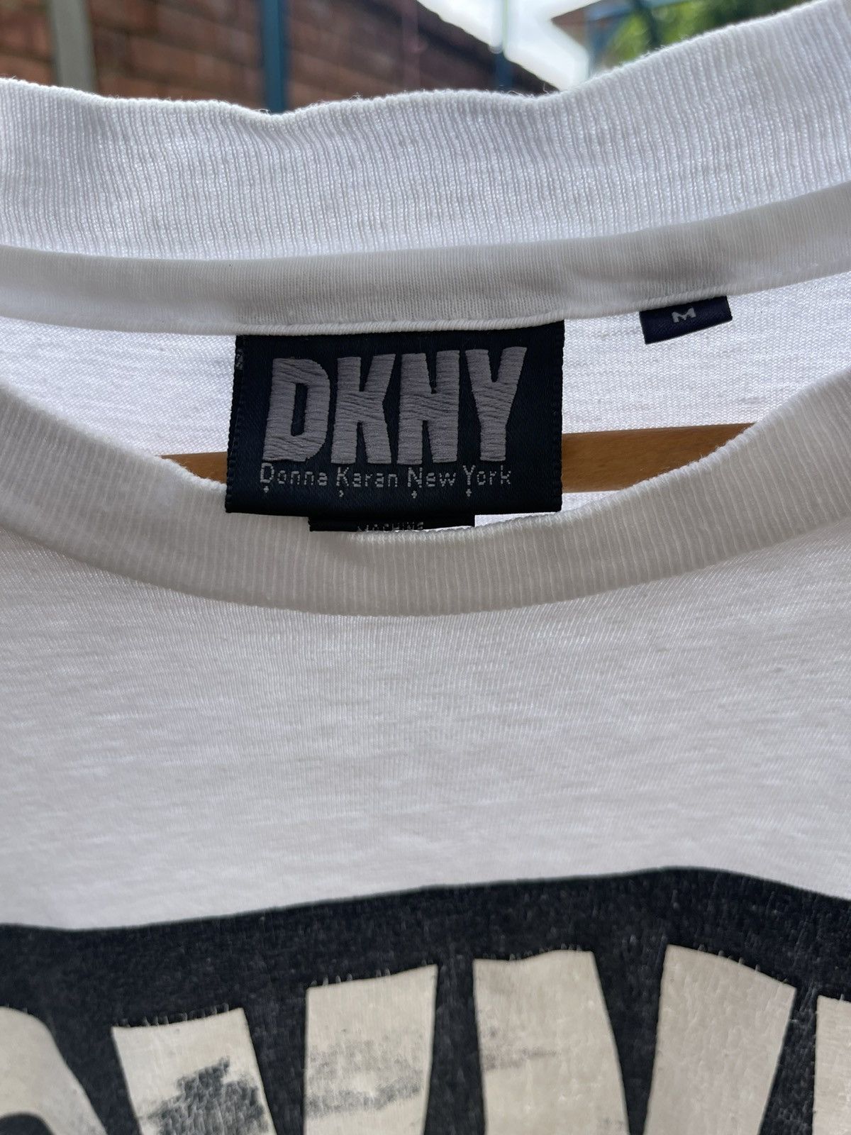DKNY Vintage 90's DKNY Jeans Tee Tshirt Size US M / EU 48-50 / 2 - 4 Thumbnail