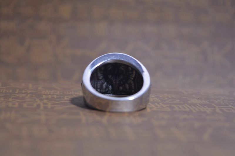 Jewelry Hip-hop Jewelry Rings Open Size Chrome Ring (Size 7-13) Size ONE SIZE - 4 Thumbnail