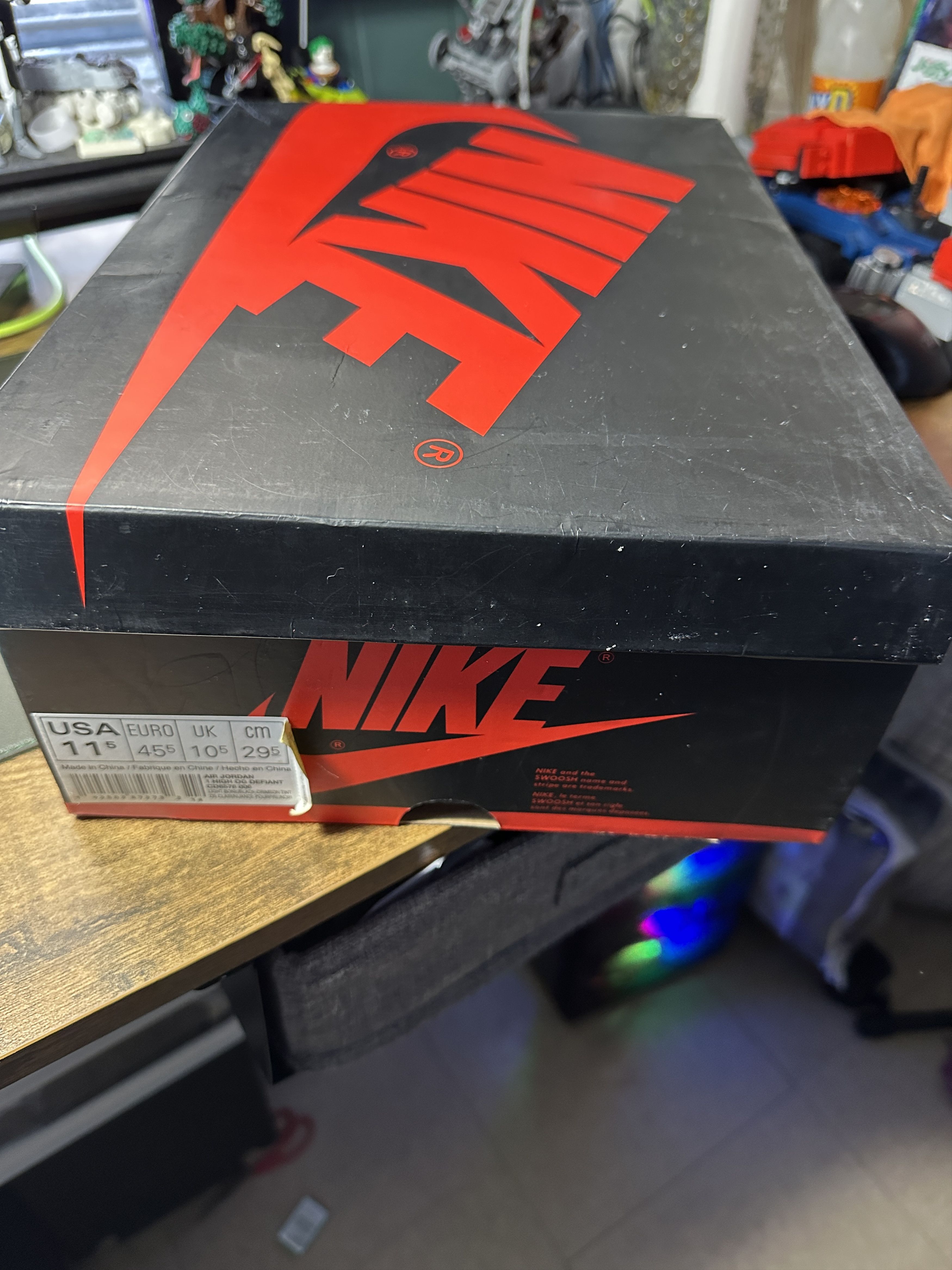 Nike Jordan 1 "NYC to Paris" 11.5M Size US 11.5 / EU 44-45 - 5 Thumbnail