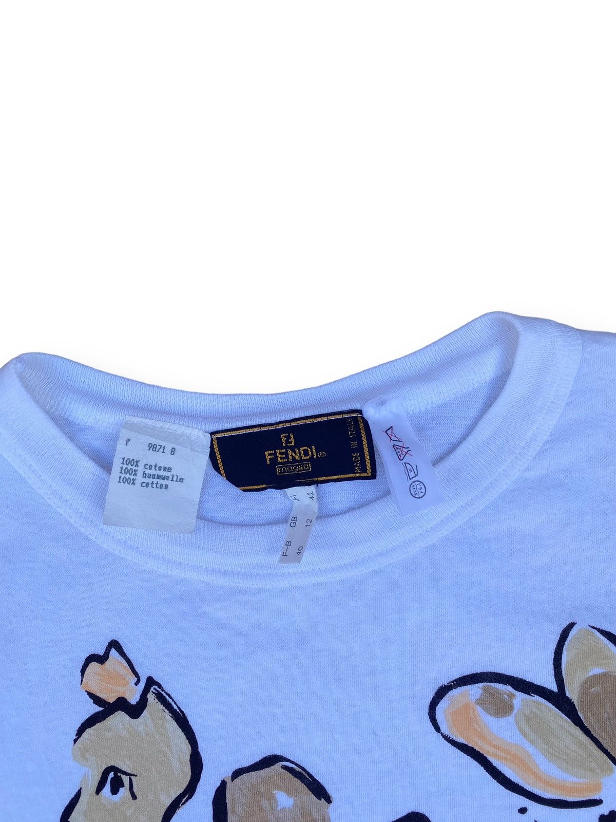 Fendi Fendi Butterfly Design Shirt. #C4 Size S / US 4 / IT 40 - 2 Thumbnail