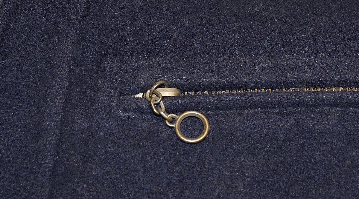 Polo Ralph Lauren Vintage Polo Ralph Lauren Wool Zip Jacket Navy Small Size US M / EU 48-50 / 2 - 6 Thumbnail