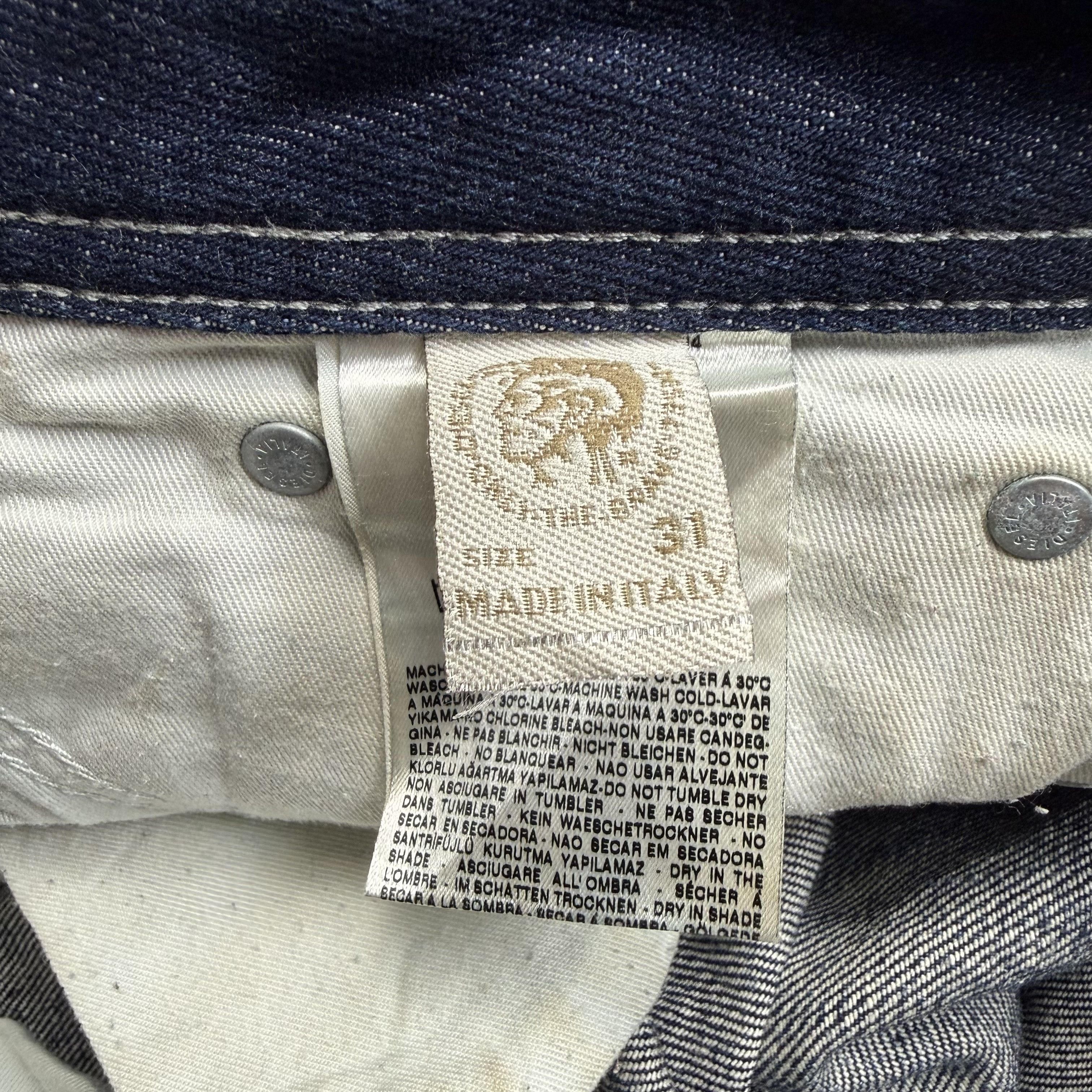 Diesel Diesel Viker-R-Box Distressed Jeans Size US 31 - 8 Thumbnail