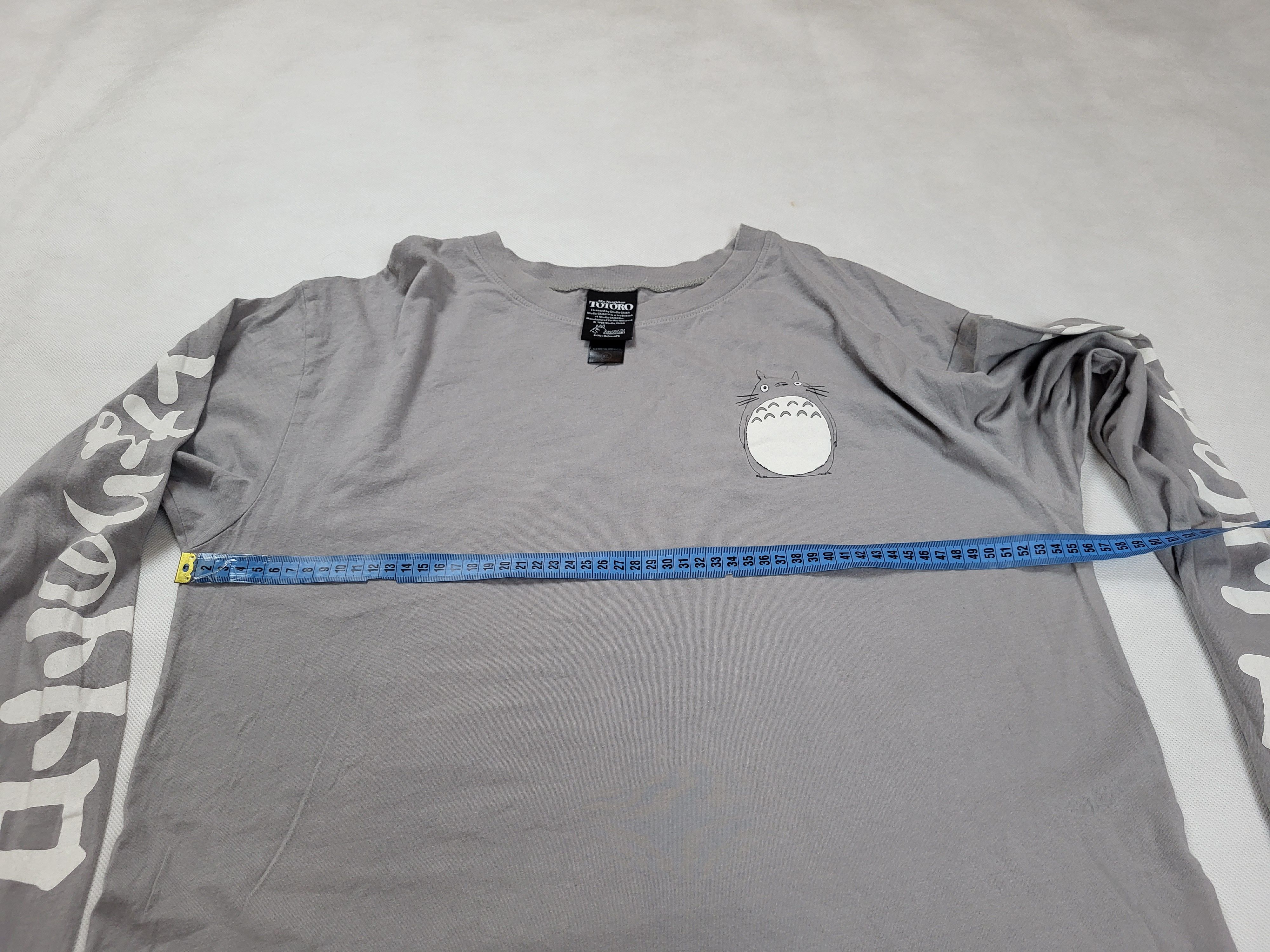 Anime Studio Ghibli My Neighbor Totoro / official longsleeve Size XL / US 12-14 / IT 48-50 - 8 Thumbnail