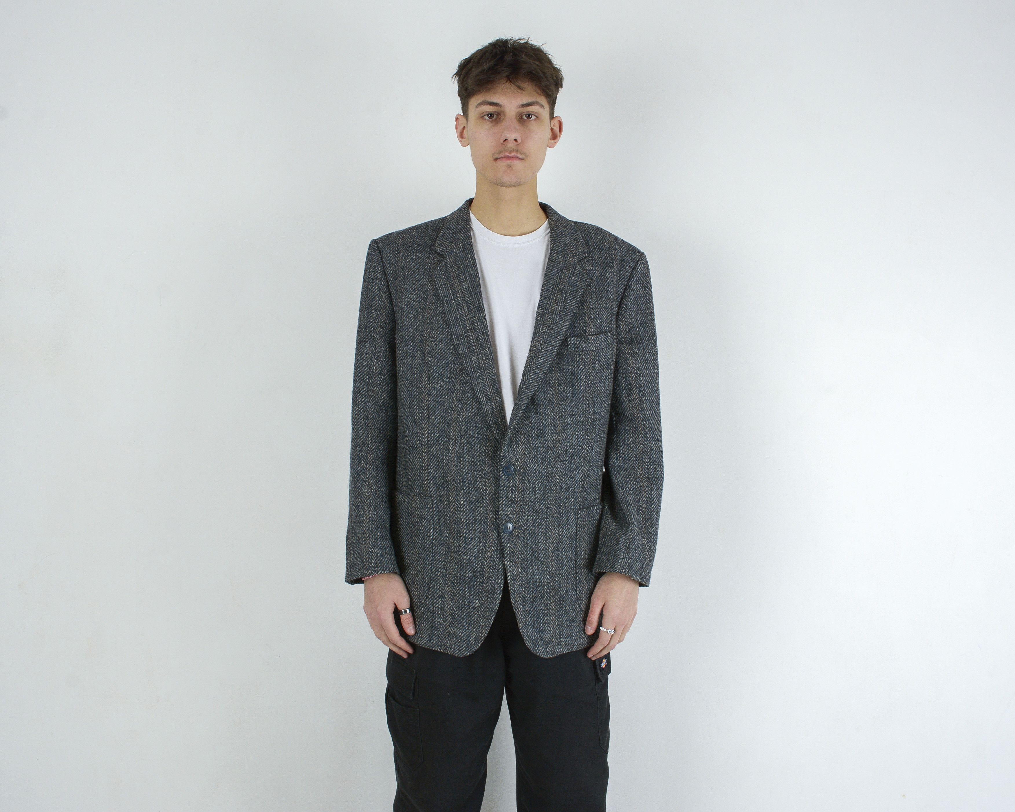 KYNOCH Keith Scotland L Blazer UK 42 US Wool Tweed Jacket