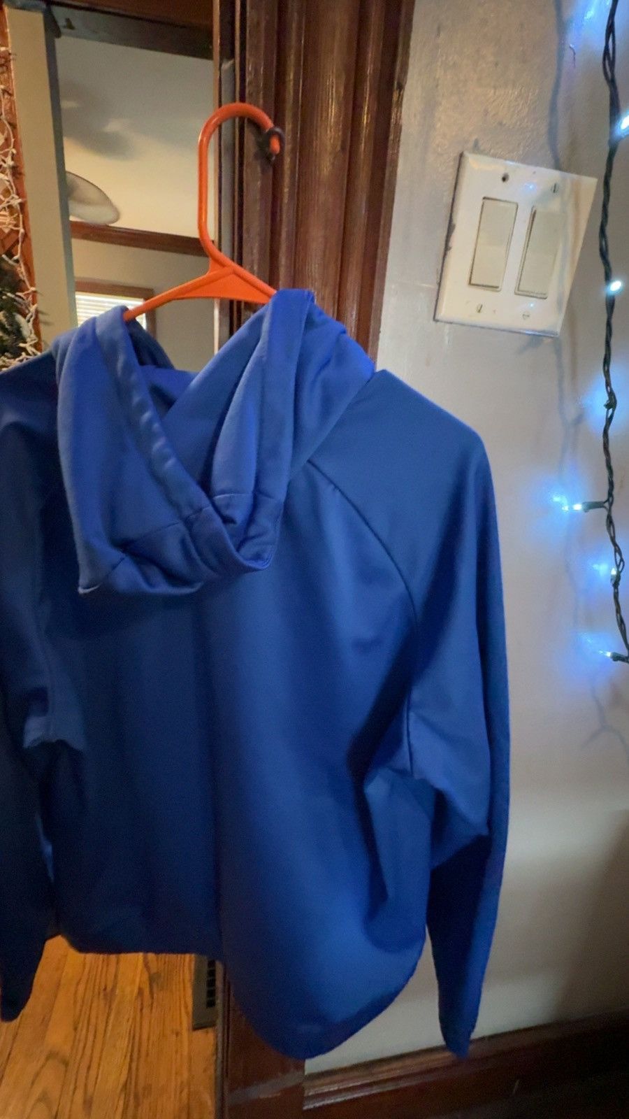 Nike blue nike hoodie Size US XL / EU 56 / 4 - 2 Thumbnail