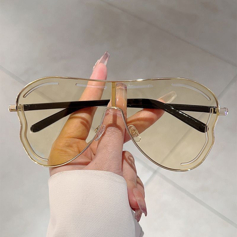 VIBE Crazy Street ins style custom avant-garde sunglasses Size ONE SIZE - 1 Thumbnail