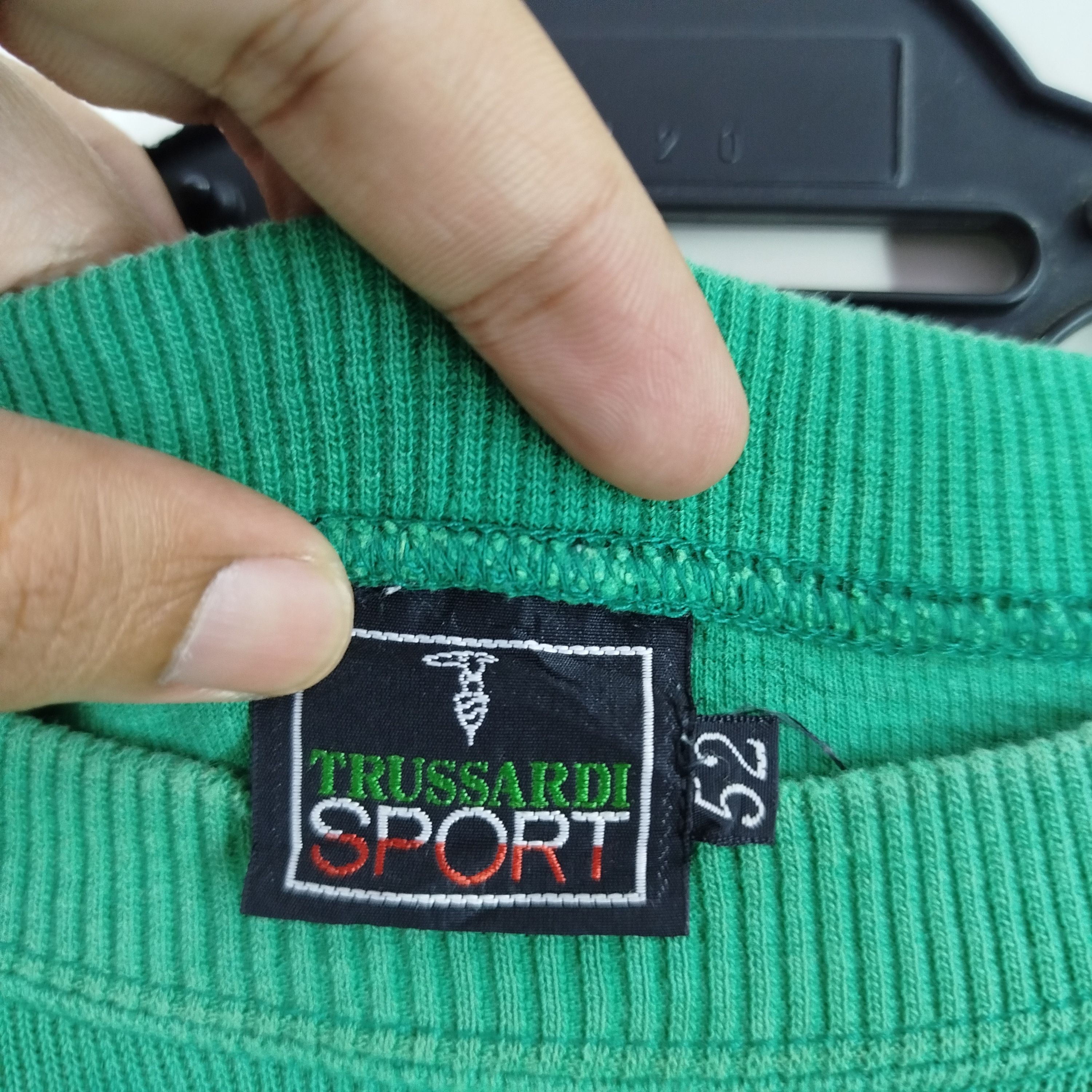 Designer × Trussardi Vintage Trussardi Sport Embroidery Spell Out Made In Japan Size US XL / EU 56 / 4 - 5 Thumbnail
