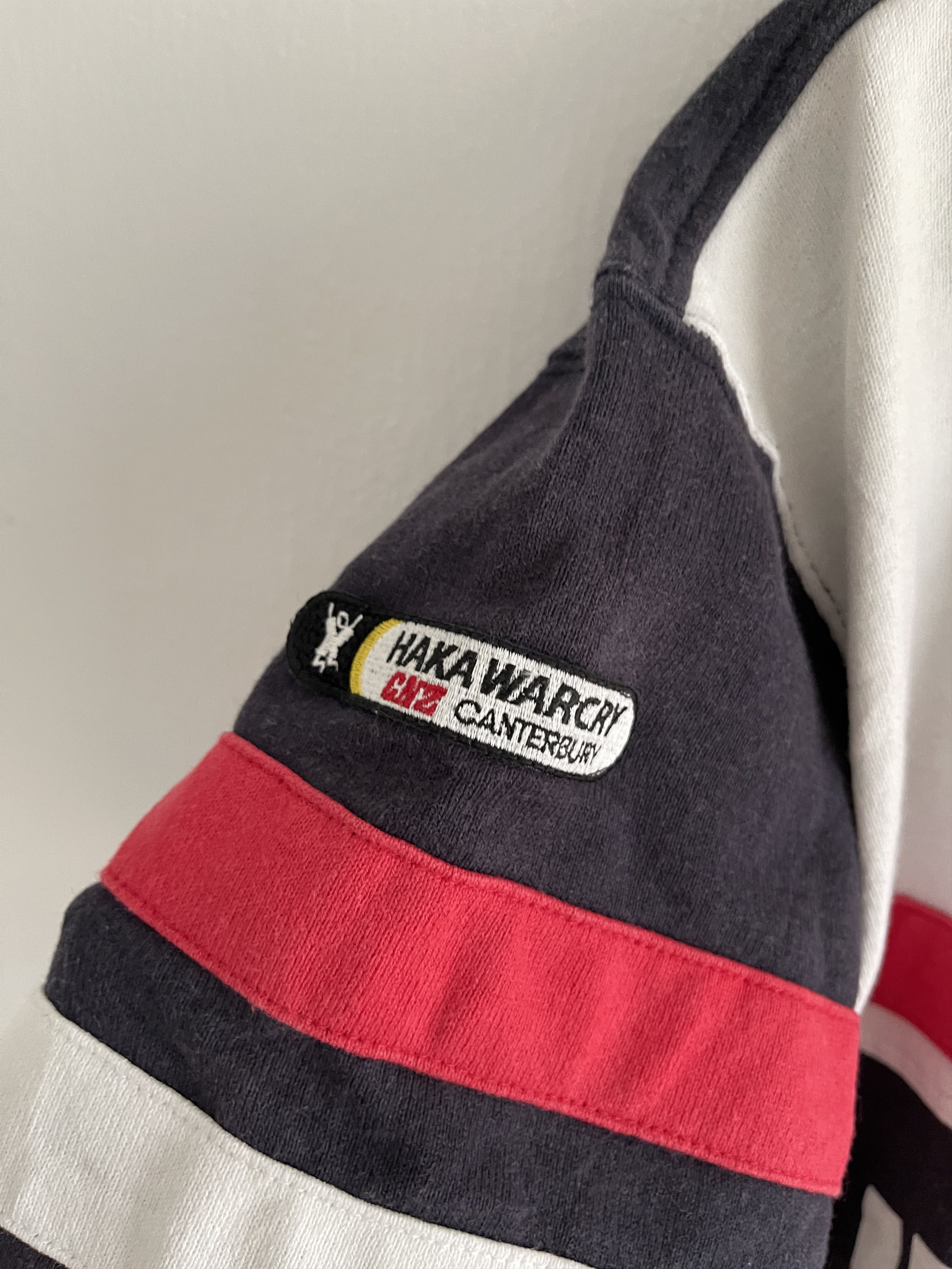 Canterbury of New Zealand × Vintage Vintage Canterbury Haka War Cry Rugby Shirt Size US XL / EU 56 / 4 - 9 Thumbnail