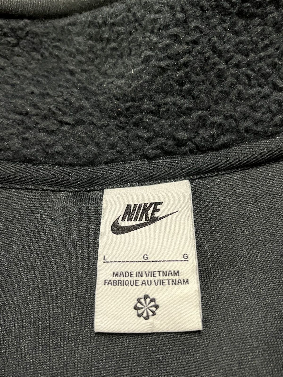 Nike × Vintage Nike Sherpa Fleece Jacket heavy weight streetwear hype rare Size US L / EU 52-54 / 3 - 12 Thumbnail