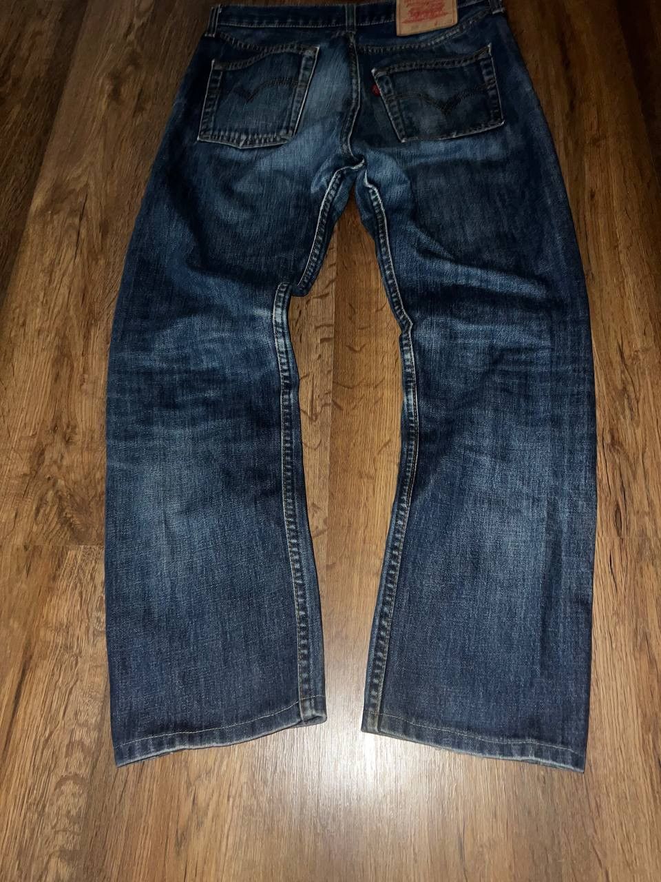 Levi's × Vintage Vintage Levi's 505 Blue Distressed Mud Wash Denim Jeans Size US 31 - 5 Thumbnail