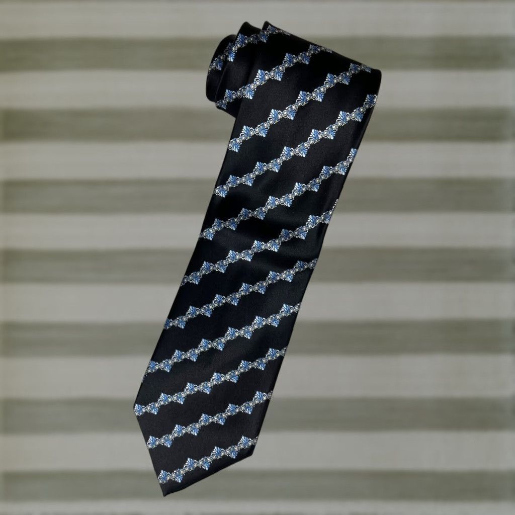 Brioni Brioni Men’s Luxury Silk Tie Filigree Handmade in Italy Size ONE SIZE - 1 Thumbnail