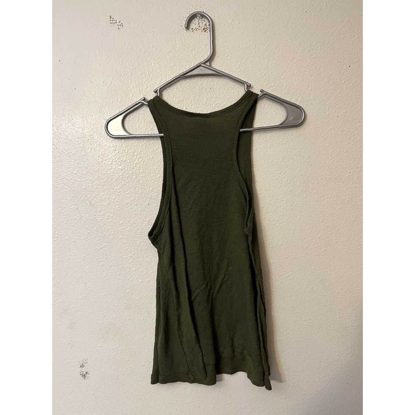 Free People VINTAGE Free People Tank Shirt Womens XS Green Sleeveless Pullover Casual USA 90s? Size XS / US 0-2 / IT 36-38 - 3 Thumbnail