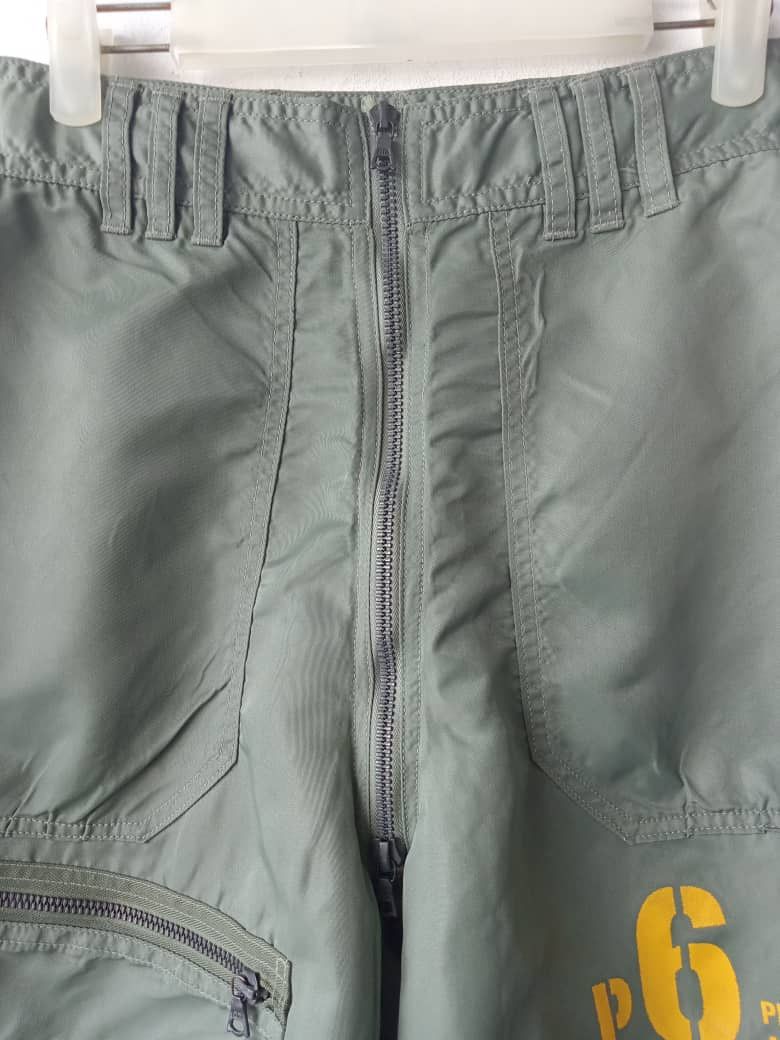 Vintage Vintage Propellershaft Multizipper Nylon Baggy Jorts Size US 29 - 4 Thumbnail