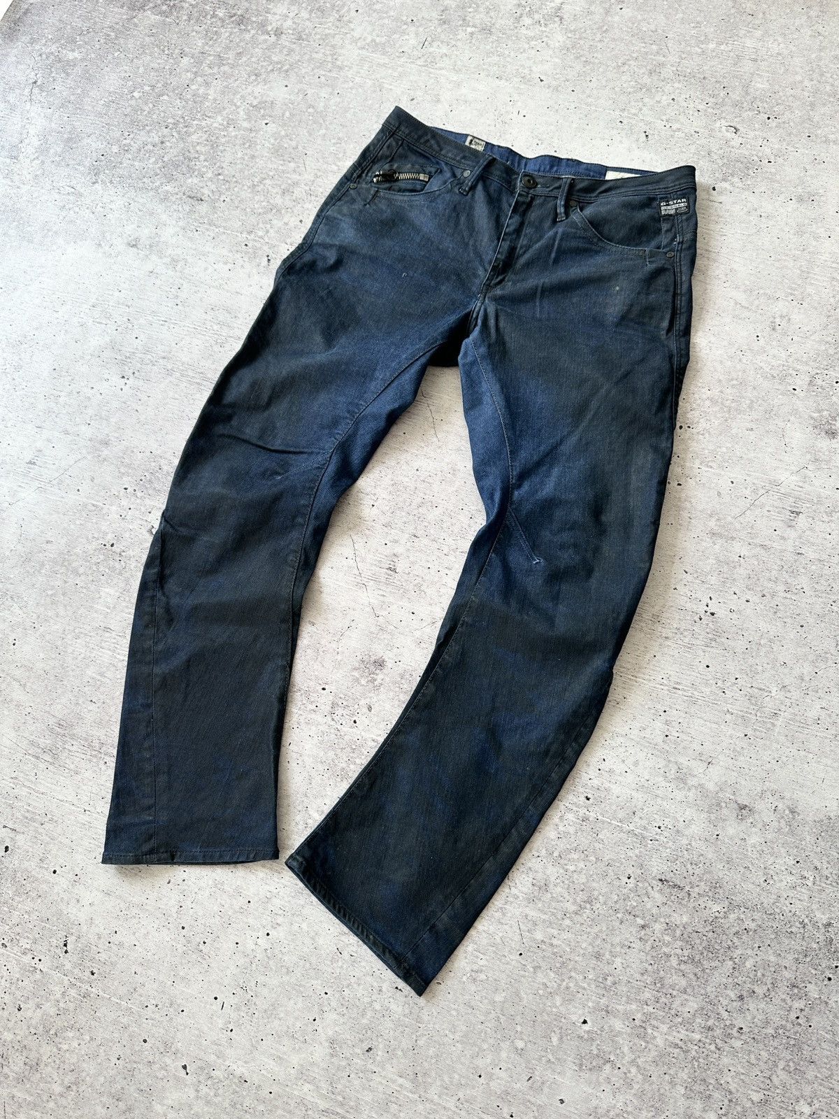 G-Star G Star Raw Ocean Loose Tapered Jeans Pants Size US 29 - 3 Thumbnail