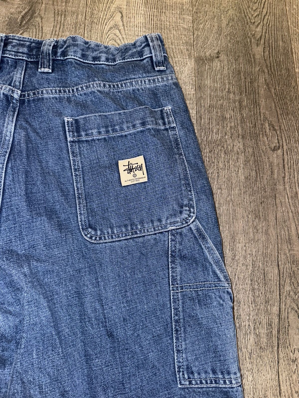 Stussy Denim Work Pant Size US 34 / EU 50 - 6 Thumbnail