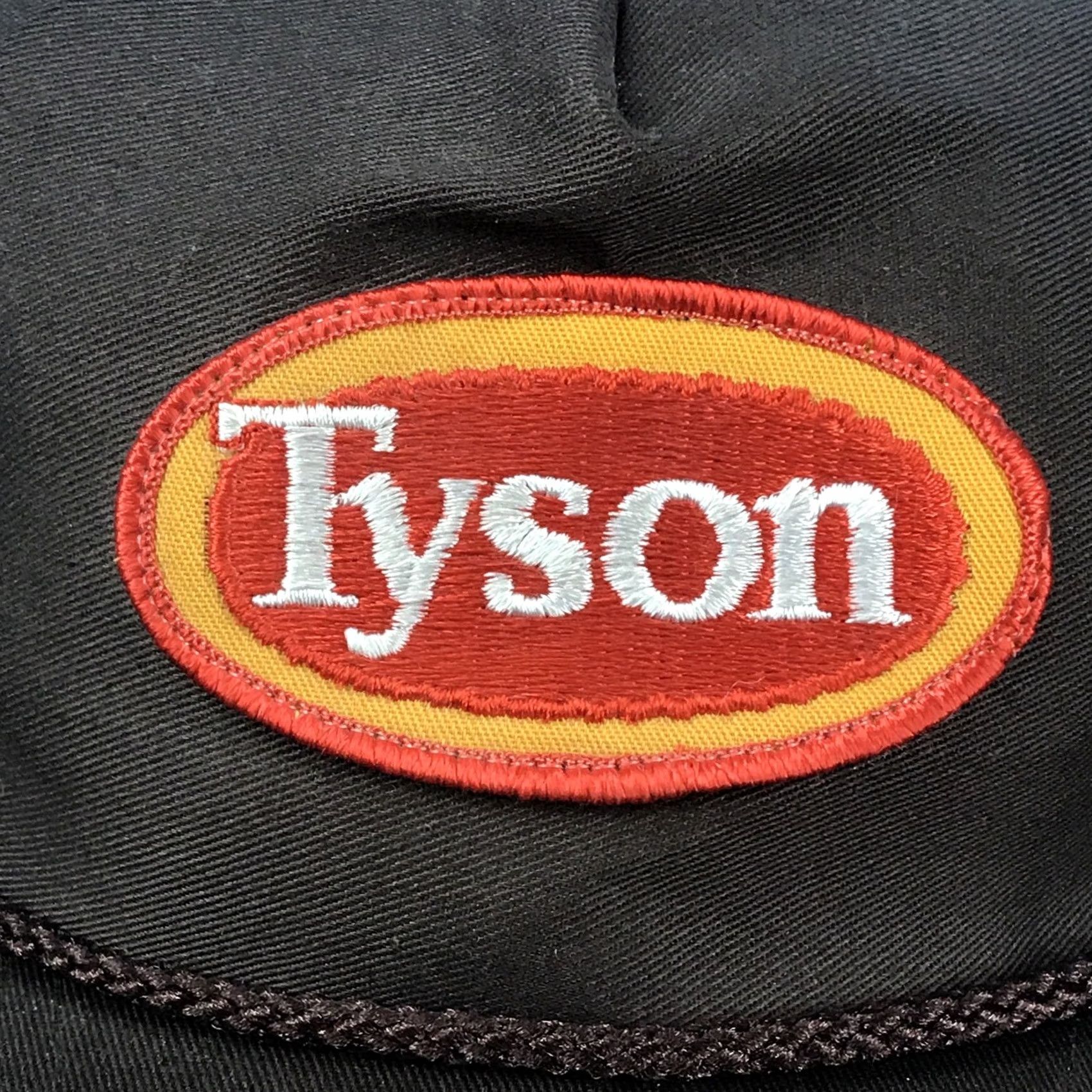 Vintage VINTAGE TYSON CHICKEN TRUCKER HAT Adjustable Brown 90s USA Mens Size ONE SIZE - 7 Thumbnail