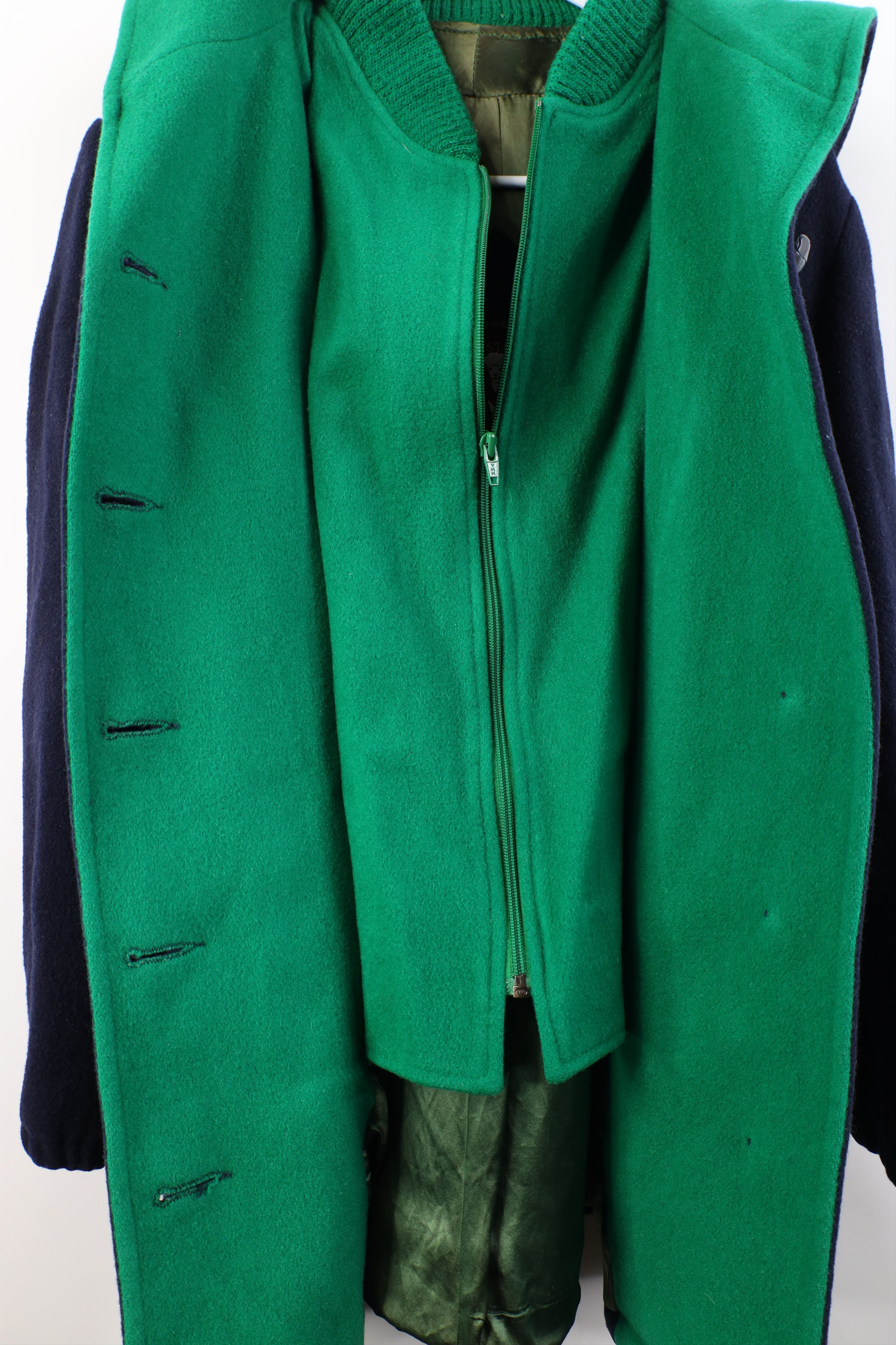Vintage Vintage 50s 60s Streetwear Button Jacket Coat Navy Blue USA Size XL / US 12-14 / IT 48-50 - 7 Thumbnail