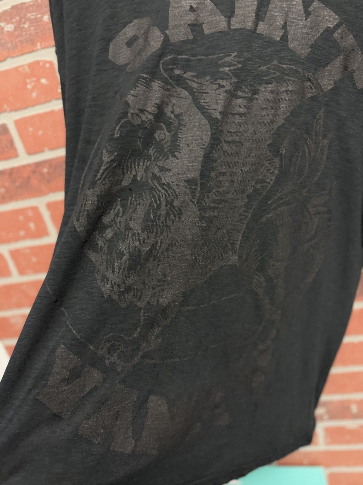 Saint Vanity Saint Vanity Monochromatic Tee Shirt Black Size M (NEW) Size US M / EU 48-50 / 2 - 5 Thumbnail