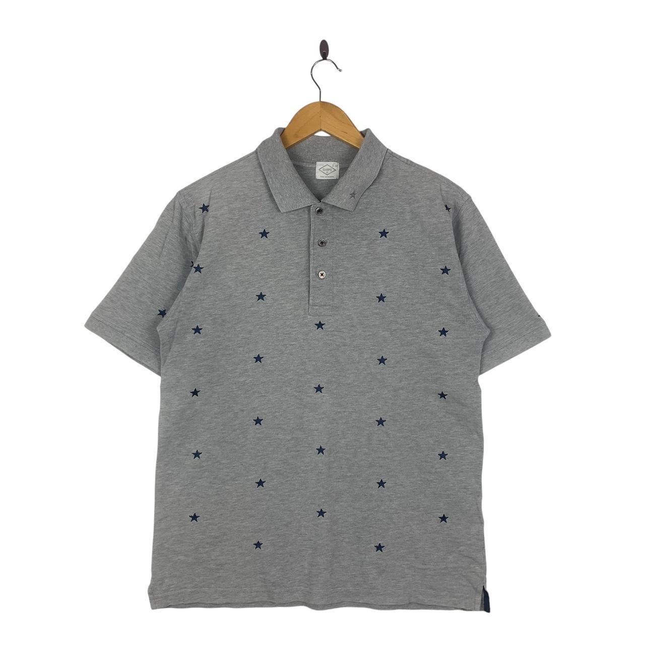 Vintage Vintage SHIPS JAPAN ALL STARS Over Print Polo Tee Shirt Size M / US 6-8 / IT 42-44 - 1 Thumbnail