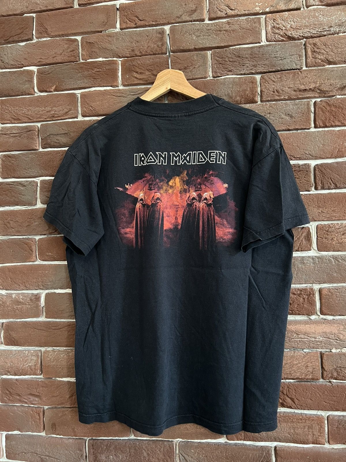 Band Tees Rare Vintage 2003 Iron Maiden Dance Death Metal Band Tee Size US L / EU 52-54 / 3 - 2 Thumbnail