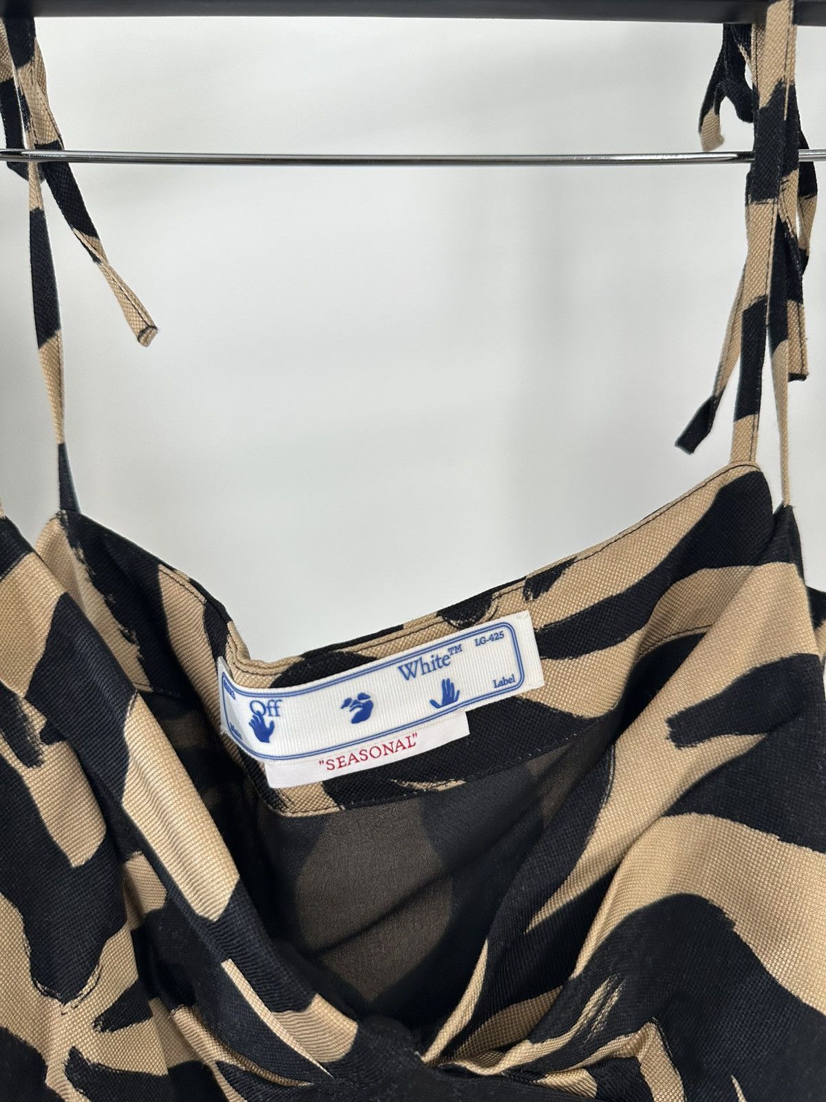Off-White OFF - WHITE SAFARI DRESS Size XS / US 0-2 / IT 36-38 - 5 Thumbnail